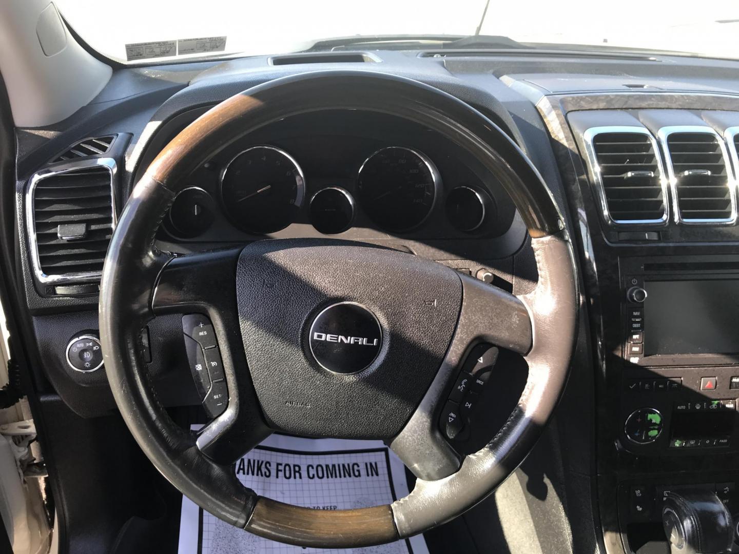 2012 White /Black GMC Acadia Denali AWD (1GKKVTED8CJ) with an 3.6L V6 DOHC 24V engine, 6-Speed Automatic transmission, located at 577 Chester Pike, Prospect Park, PA, 19076, (610) 237-1015, 39.886154, -75.302338 - 2012 GMC Acadia Denali: AWD, 3rd row seating, sunroofs, DVD player, navigation system, SUPER CLEAN, runs LIKE NEW! This vehicle comes inspected and has been given a bumper to bumper safety check. It is very clean, reliable, and well maintained. We offer a unique pay plan that is known for being t - Photo#14