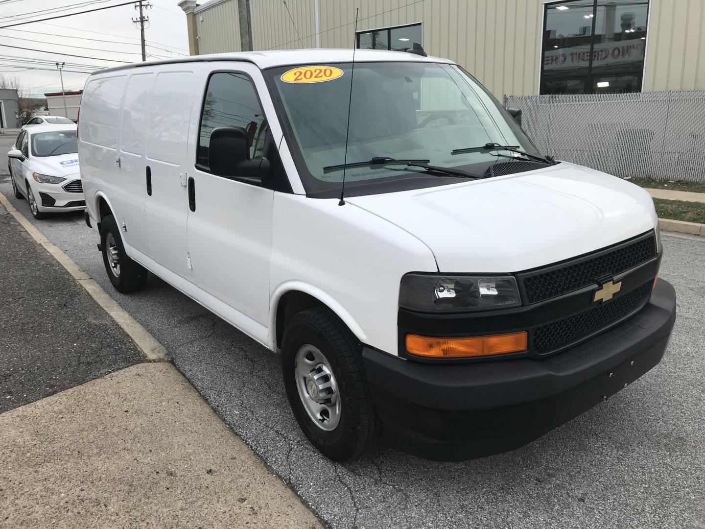 2020 White /Gray Chevrolet Express 2500 Cargo (1GCWGAFG0L1) with an 6.0L V8 OHV 16V FFV engine, 6A transmission, located at 577 Chester Pike, Prospect Park, PA, 19076, (610) 237-1015, 39.886154, -75.302338 - 2020 Chevrolet Express 2500: Backup camera, new PA inspection, SUPER CLEAN, FLEET MAINTAINED! This vehicle comes inspected and has been given a bumper to bumper safety check. It is very clean, reliable, and well maintained. We offer a unique pay plan that is known for being the easiest and fastes - Photo#3