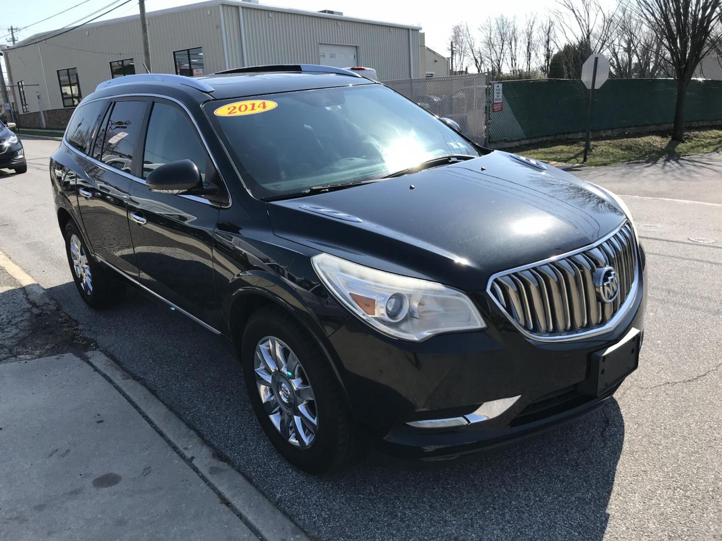 2014 Black /Black Buick Enclave Leather (5GAKRBKDXEJ) with an 3.6L V6 DOHC 24V engine, 6-Speed Automatic Overdrive transmission, located at 577 Chester Pike, Prospect Park, PA, 19076, (610) 237-1015, 39.886154, -75.302338 - 2014 Buick Enclave: Dual sunroofs, 3rd row seating, backup camera, new PA inspection, runs LIKE NEW! This vehicle comes inspected and has been given a bumper to bumper safety check. It is very clean, reliable, and well maintained. We offer a unique pay plan that is known for being the easiest and - Photo#3