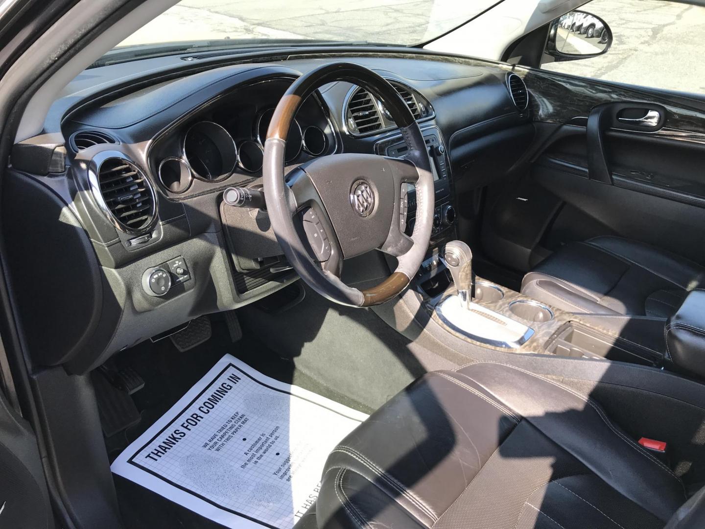 2014 Black /Black Buick Enclave Leather (5GAKRBKDXEJ) with an 3.6L V6 DOHC 24V engine, 6-Speed Automatic Overdrive transmission, located at 577 Chester Pike, Prospect Park, PA, 19076, (610) 237-1015, 39.886154, -75.302338 - 2014 Buick Enclave: Dual sunroofs, 3rd row seating, backup camera, new PA inspection, runs LIKE NEW! This vehicle comes inspected and has been given a bumper to bumper safety check. It is very clean, reliable, and well maintained. We offer a unique pay plan that is known for being the easiest and - Photo#8