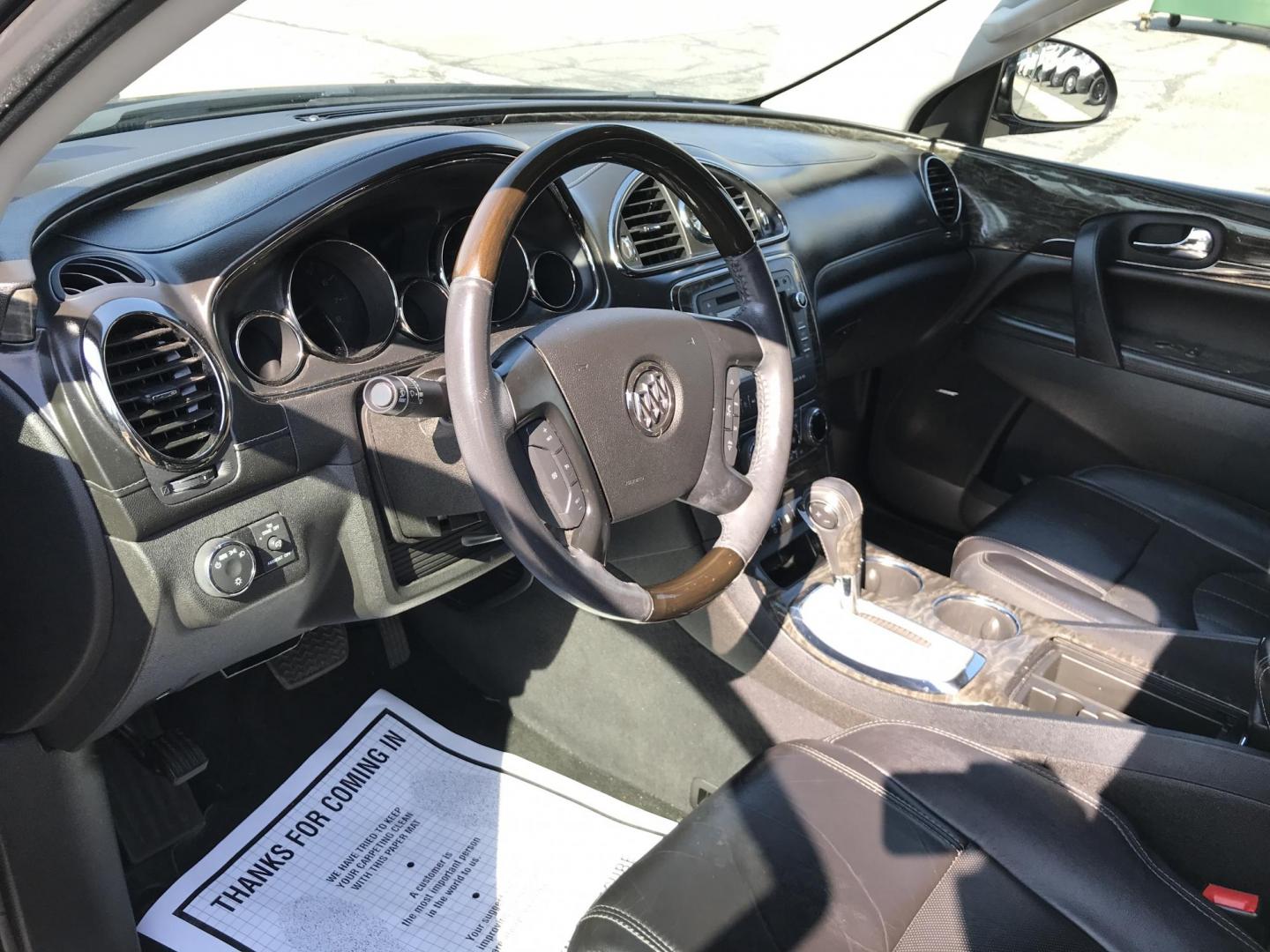 2014 Black /Black Buick Enclave Leather (5GAKRBKDXEJ) with an 3.6L V6 DOHC 24V engine, 6-Speed Automatic Overdrive transmission, located at 577 Chester Pike, Prospect Park, PA, 19076, (610) 237-1015, 39.886154, -75.302338 - 2014 Buick Enclave: Dual sunroofs, 3rd row seating, backup camera, new PA inspection, runs LIKE NEW! This vehicle comes inspected and has been given a bumper to bumper safety check. It is very clean, reliable, and well maintained. We offer a unique pay plan that is known for being the easiest and - Photo#11