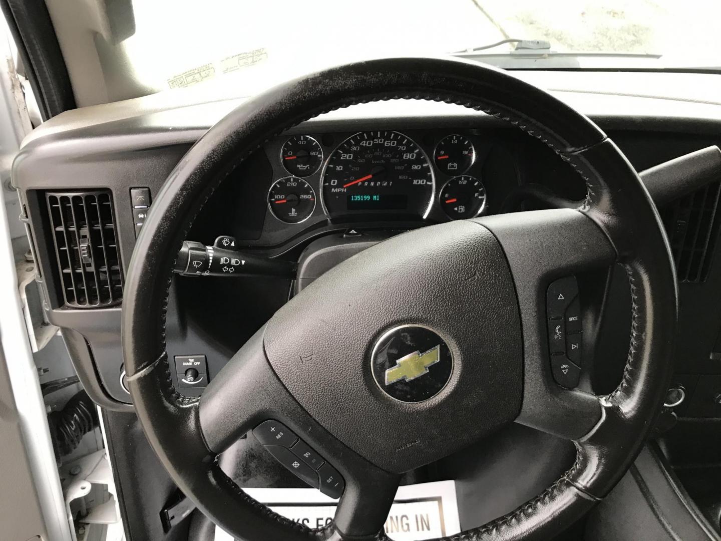 2020 White /Gray Chevrolet Express 2500 Cargo (1GCWGAFP4L1) with an 4.3L V6 engine, 6A transmission, located at 577 Chester Pike, Prospect Park, PA, 19076, (610) 237-1015, 39.886154, -75.302338 - 2020 Chevy Express 2500: Ladder racks, shelving, partition, no side or rear windows, new PA inspection, FLEET MAINTAINED! This vehicle comes inspected and has been given a bumper to bumper safety check. It is very clean, reliable, and well maintained. We offer a unique pay plan that is known for - Photo#12