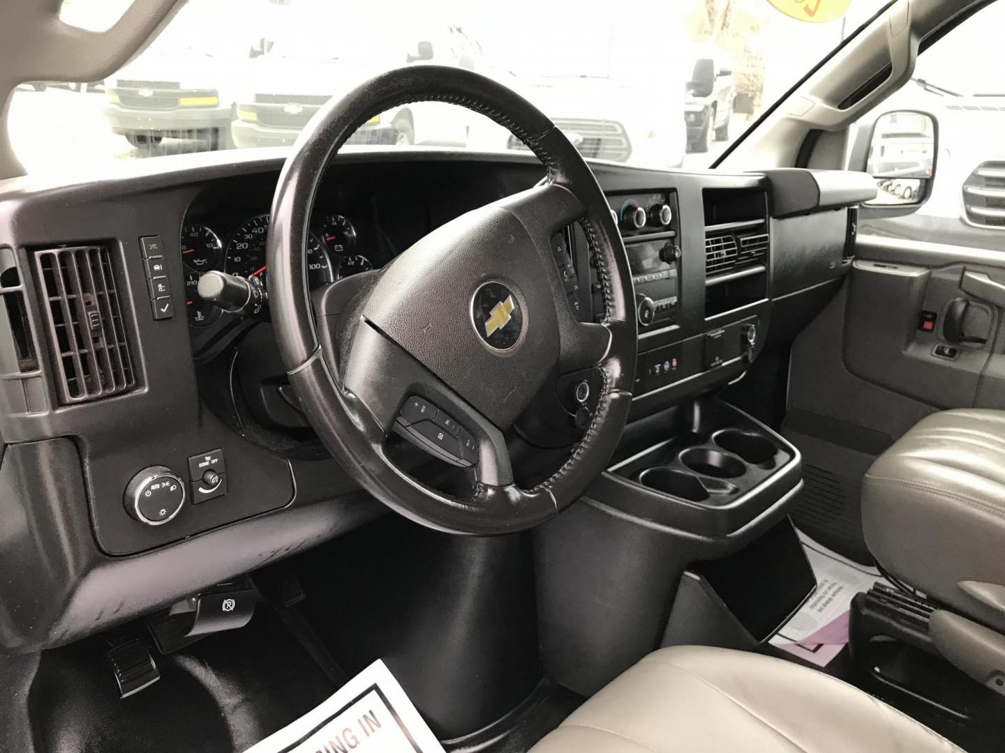 2020 White /Gray Chevrolet Express 2500 Cargo (1GCWGAFP4L1) with an 4.3L V6 engine, 6A transmission, located at 577 Chester Pike, Prospect Park, PA, 19076, (610) 237-1015, 39.886154, -75.302338 - 2020 Chevy Express 2500: Ladder racks, shelving, partition, no side or rear windows, new PA inspection, FLEET MAINTAINED! This vehicle comes inspected and has been given a bumper to bumper safety check. It is very clean, reliable, and well maintained. We offer a unique pay plan that is known for - Photo#11