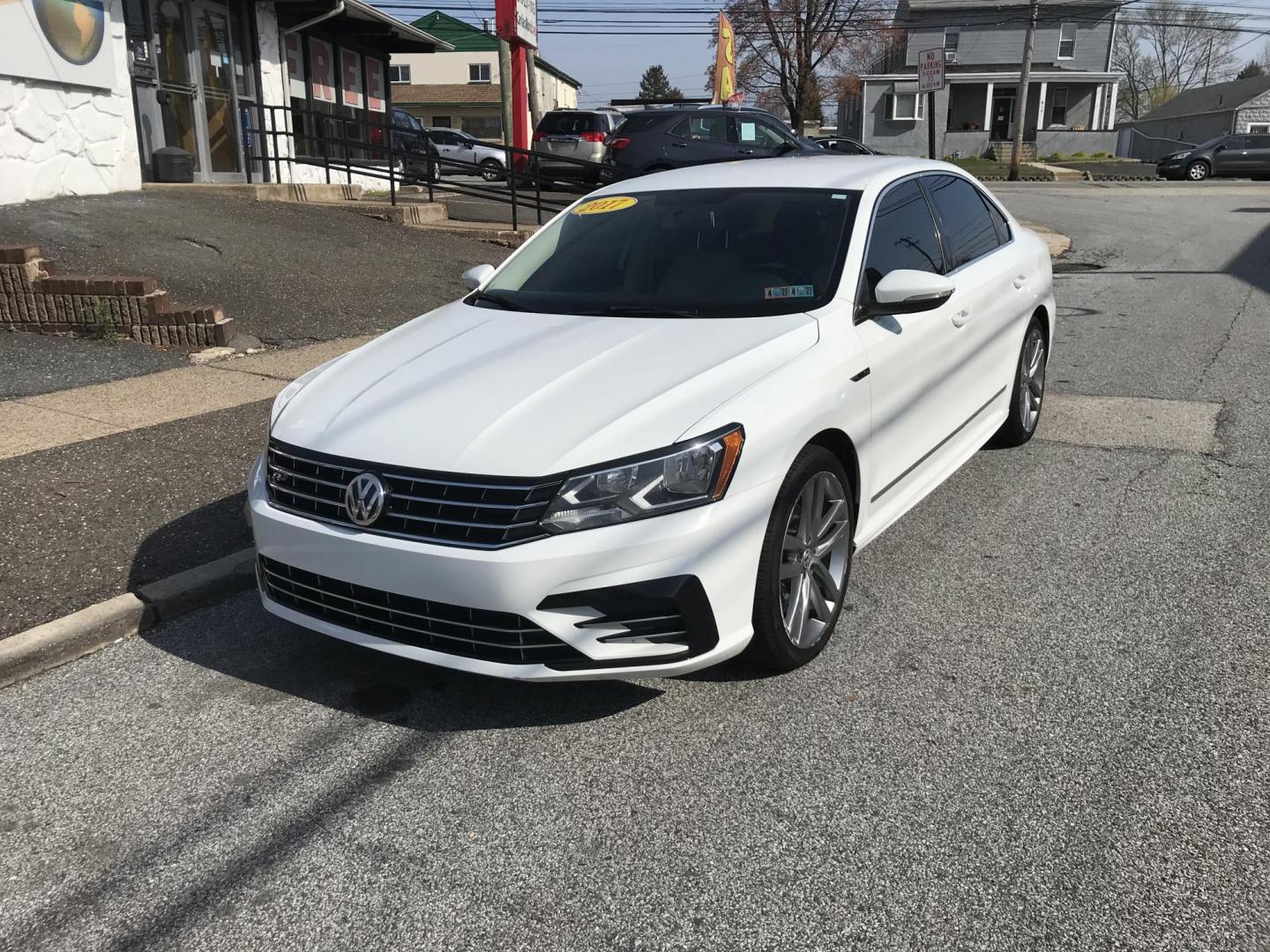 2017 White /Tan Volkswagen Passat R-Line (1VWDT7A34HC) with an 1.8L L4 Gas engine, 6A transmission, located at 577 Chester Pike, Prospect Park, PA, 19076, (610) 237-1015, 39.886154, -75.302338 - 2017 Volkswagen Passat: Screen radio w/ backup camera, great on gas, new PA inspection, SUPER CLEAN, runs LIKE NEW! This vehicle comes inspected and has been given a bumper to bumper safety check. It is very clean, reliable, and well maintained. We offer a unique pay plan that is known for being - Photo#2