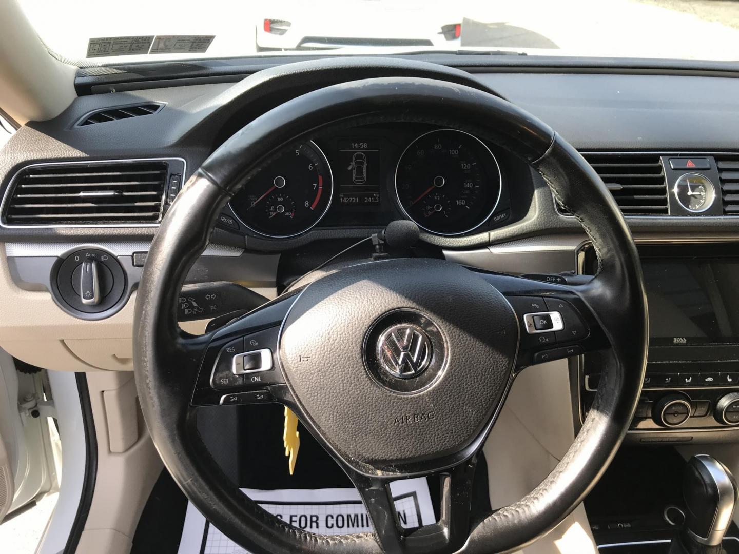 2017 White /Tan Volkswagen Passat R-Line (1VWDT7A34HC) with an 1.8L L4 Gas engine, 6A transmission, located at 577 Chester Pike, Prospect Park, PA, 19076, (610) 237-1015, 39.886154, -75.302338 - 2017 Volkswagen Passat: Screen radio w/ backup camera, great on gas, new PA inspection, SUPER CLEAN, runs LIKE NEW! This vehicle comes inspected and has been given a bumper to bumper safety check. It is very clean, reliable, and well maintained. We offer a unique pay plan that is known for being - Photo#11