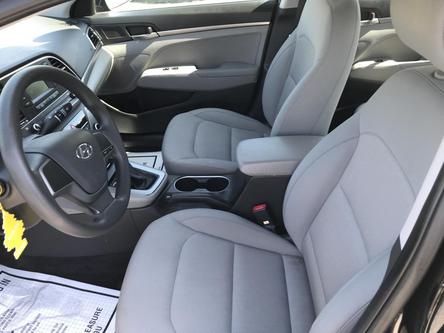 2017 Black /Gray Hyundai Elantra SE 6AT (KMHD74LF6HU) with an 1.8L L4 DOHC 16V engine, 6A transmission, located at 577 Chester Pike, Prospect Park, PA, 19076, (610) 237-1015, 39.886154, -75.302338 - 2017 Hyundai Elantra: Only 95k miles, great on gas, new PA inspection, SUPER CLEAN, runs LIKE NEW! This vehicle comes inspected and has been given a bumper to bumper safety check. It is very clean, reliable, and well maintained. We offer a unique pay plan that is known for being the easiest and f - Photo#9