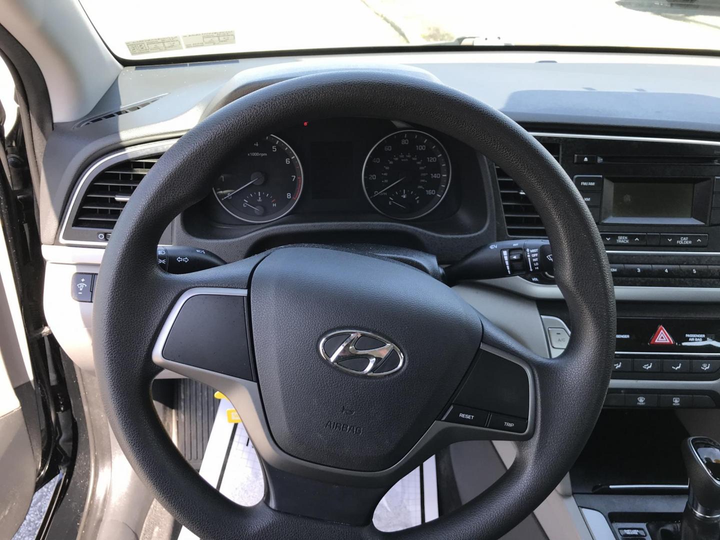 2017 Black /Gray Hyundai Elantra SE 6AT (KMHD74LF6HU) with an 1.8L L4 DOHC 16V engine, 6A transmission, located at 577 Chester Pike, Prospect Park, PA, 19076, (610) 237-1015, 39.886154, -75.302338 - 2017 Hyundai Elantra: Only 95k miles, great on gas, new PA inspection, SUPER CLEAN, runs LIKE NEW! This vehicle comes inspected and has been given a bumper to bumper safety check. It is very clean, reliable, and well maintained. We offer a unique pay plan that is known for being the easiest and f - Photo#11