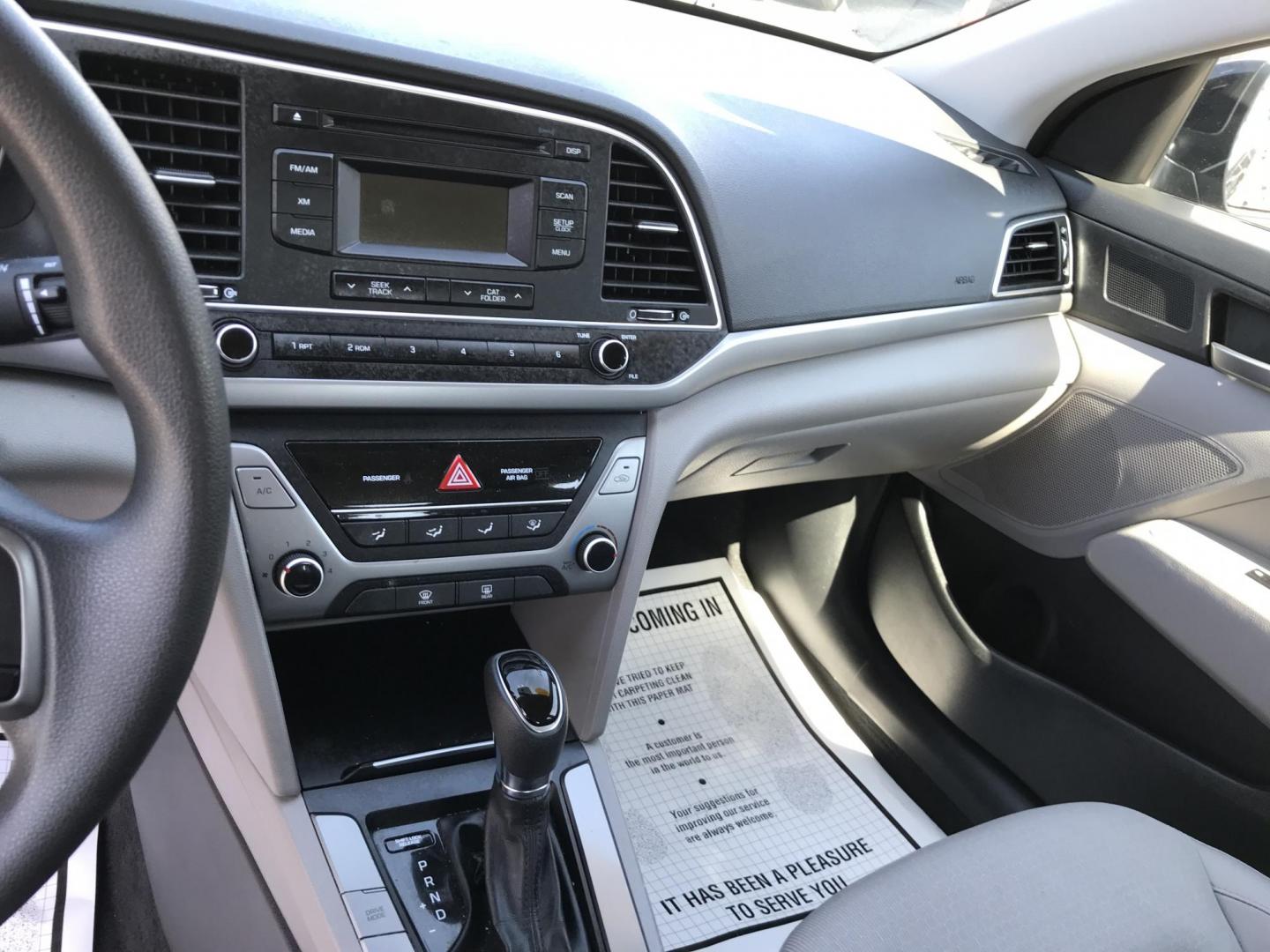 2017 Black /Gray Hyundai Elantra SE 6AT (KMHD74LF6HU) with an 1.8L L4 DOHC 16V engine, 6A transmission, located at 577 Chester Pike, Prospect Park, PA, 19076, (610) 237-1015, 39.886154, -75.302338 - 2017 Hyundai Elantra: Only 95k miles, great on gas, new PA inspection, SUPER CLEAN, runs LIKE NEW! This vehicle comes inspected and has been given a bumper to bumper safety check. It is very clean, reliable, and well maintained. We offer a unique pay plan that is known for being the easiest and f - Photo#12