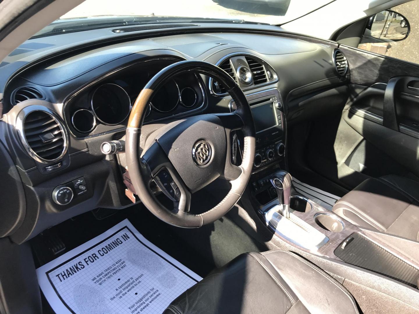 2017 Blue /Black Buick Enclave Leather AWD (5GAKVBKD4HJ) with an 3.6L V6 DOHC 24V engine, 6A transmission, located at 577 Chester Pike, Prospect Park, PA, 19076, (610) 237-1015, 39.886154, -75.302338 - Photo#13