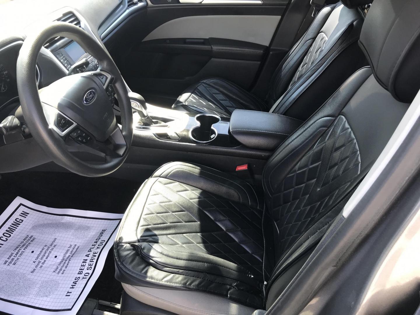 2014 Gray /Black Ford Fusion S (1FA6P0G78E5) with an 2.5L L4 DOHC 16V engine, Automatic transmission, located at 577 Chester Pike, Prospect Park, PA, 19076, (610) 237-1015, 39.886154, -75.302338 - 2014 Ford Fusion S: New PA inspection, great on gas, SUPER CLEAN, runs LIKE NEW! This vehicle comes inspected and has been given a bumper to bumper safety check. It is very clean, reliable, and well maintained. We offer a unique pay plan that is known for being the easiest and fastest financing o - Photo#9