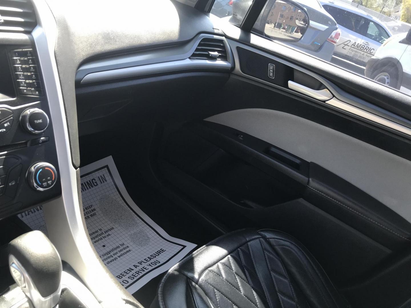 2014 Gray /Black Ford Fusion S (1FA6P0G78E5) with an 2.5L L4 DOHC 16V engine, Automatic transmission, located at 577 Chester Pike, Prospect Park, PA, 19076, (610) 237-1015, 39.886154, -75.302338 - 2014 Ford Fusion S: New PA inspection, great on gas, SUPER CLEAN, runs LIKE NEW! This vehicle comes inspected and has been given a bumper to bumper safety check. It is very clean, reliable, and well maintained. We offer a unique pay plan that is known for being the easiest and fastest financing o - Photo#14