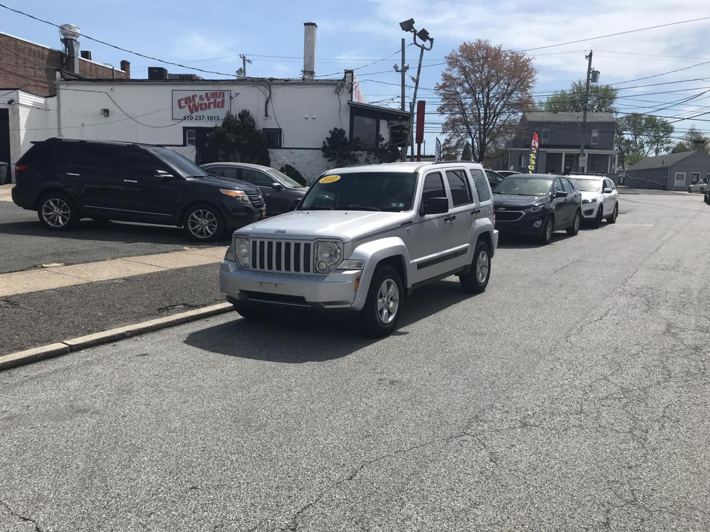 2012 Silver /Gray Jeep Liberty Sport 4WD (1C4PJMAKXCW) with an 3.7L V6 SOHC 12V engine, 4-Speed Automatic transmission, located at 577 Chester Pike, Prospect Park, PA, 19076, (610) 237-1015, 39.886154, -75.302338 - 2012 Jeep Liberty: Only 134k miles, 4x4, screen radio, new PA inspection, SUPER CLEAN, runs LIKE NEW! This vehicle comes inspected and has been given a bumper to bumper safety check. It is very clean, reliable, and well maintained. We offer a unique pay plan that is known for being the easiest an - Photo#1