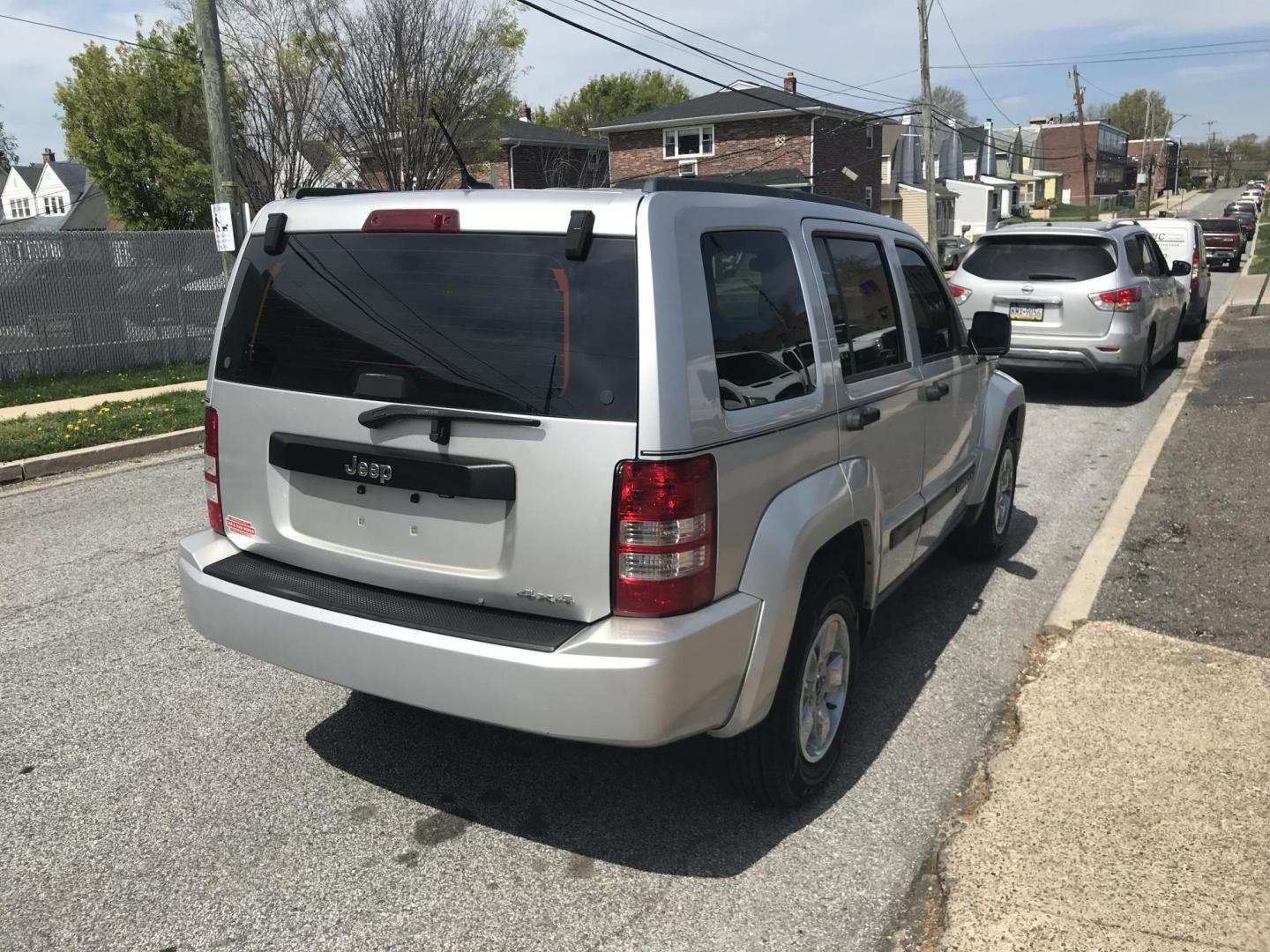 2012 Silver /Gray Jeep Liberty Sport 4WD (1C4PJMAKXCW) with an 3.7L V6 SOHC 12V engine, 4-Speed Automatic transmission, located at 577 Chester Pike, Prospect Park, PA, 19076, (610) 237-1015, 39.886154, -75.302338 - 2012 Jeep Liberty: Only 134k miles, 4x4, screen radio, new PA inspection, SUPER CLEAN, runs LIKE NEW! This vehicle comes inspected and has been given a bumper to bumper safety check. It is very clean, reliable, and well maintained. We offer a unique pay plan that is known for being the easiest an - Photo#4