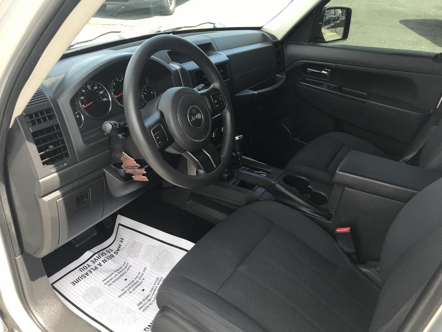 2012 Silver /Gray Jeep Liberty Sport 4WD (1C4PJMAKXCW) with an 3.7L V6 SOHC 12V engine, 4-Speed Automatic transmission, located at 577 Chester Pike, Prospect Park, PA, 19076, (610) 237-1015, 39.886154, -75.302338 - 2012 Jeep Liberty: Only 134k miles, 4x4, screen radio, new PA inspection, SUPER CLEAN, runs LIKE NEW! This vehicle comes inspected and has been given a bumper to bumper safety check. It is very clean, reliable, and well maintained. We offer a unique pay plan that is known for being the easiest an - Photo#7