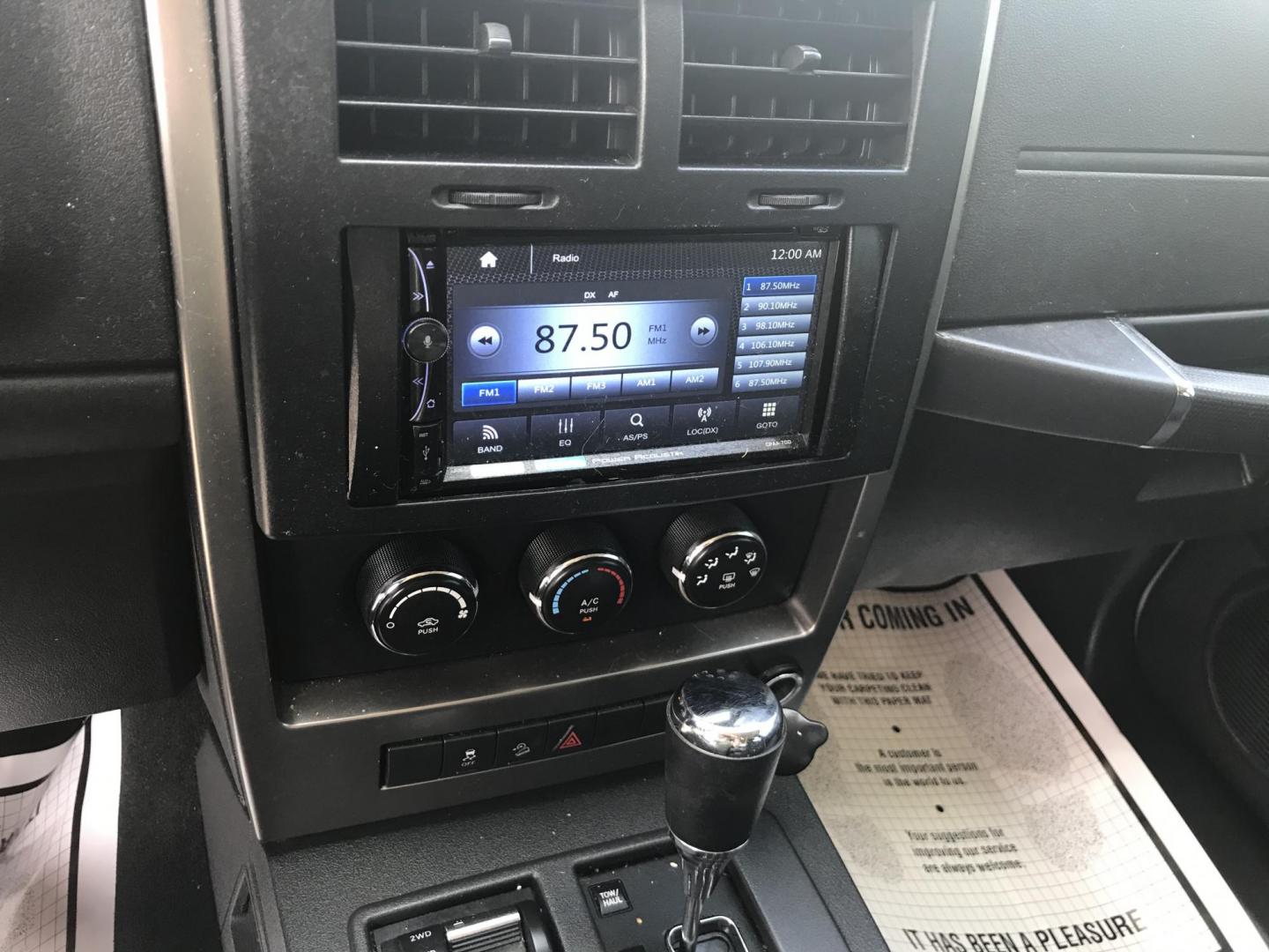 2012 Silver /Gray Jeep Liberty Sport 4WD (1C4PJMAKXCW) with an 3.7L V6 SOHC 12V engine, 4-Speed Automatic transmission, located at 577 Chester Pike, Prospect Park, PA, 19076, (610) 237-1015, 39.886154, -75.302338 - 2012 Jeep Liberty: Only 134k miles, 4x4, screen radio, new PA inspection, SUPER CLEAN, runs LIKE NEW! This vehicle comes inspected and has been given a bumper to bumper safety check. It is very clean, reliable, and well maintained. We offer a unique pay plan that is known for being the easiest an - Photo#13