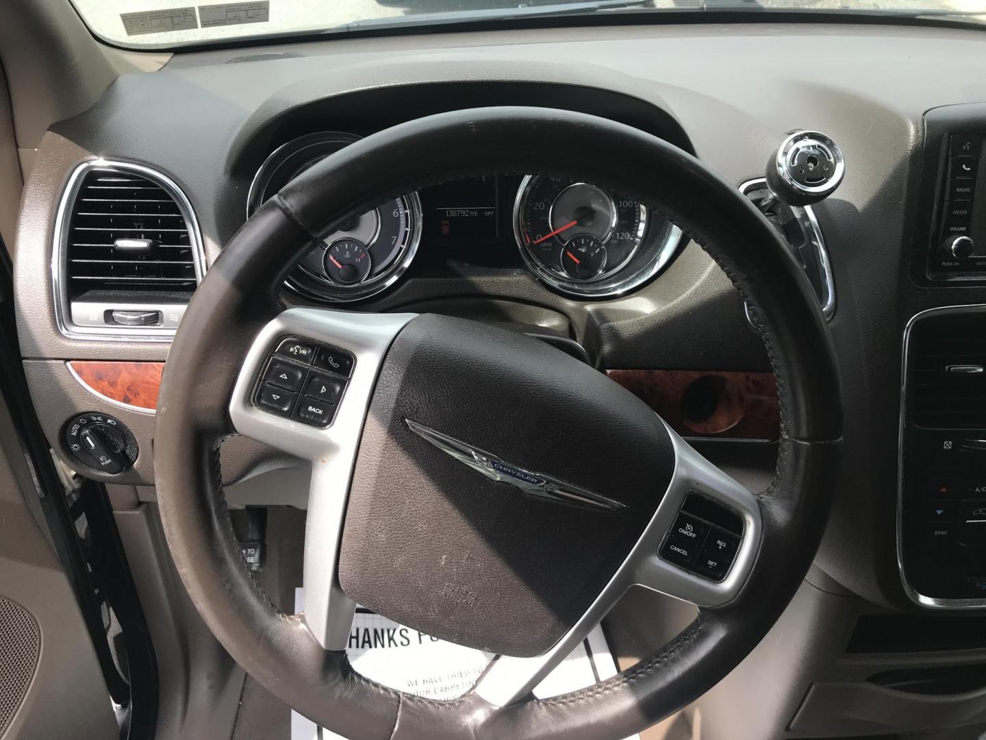 2016 Black /Tan Chrysler Town & Country Touring (2C4RC1BG5GR) with an 3.6L V6 DOHC 24V engine, 6A transmission, located at 577 Chester Pike, Prospect Park, PA, 19076, (610) 237-1015, 39.886154, -75.302338 - 2016 Chrysler Town & Country Touring: DVD player, stow and go seating, new PA inspection, SUPER CLEAN, runs LIKE NEW! This vehicle comes inspected and has been given a bumper to bumper safety check. It is very clean, reliable, and well maintained. We offer a unique pay plan that is known for bein - Photo#11