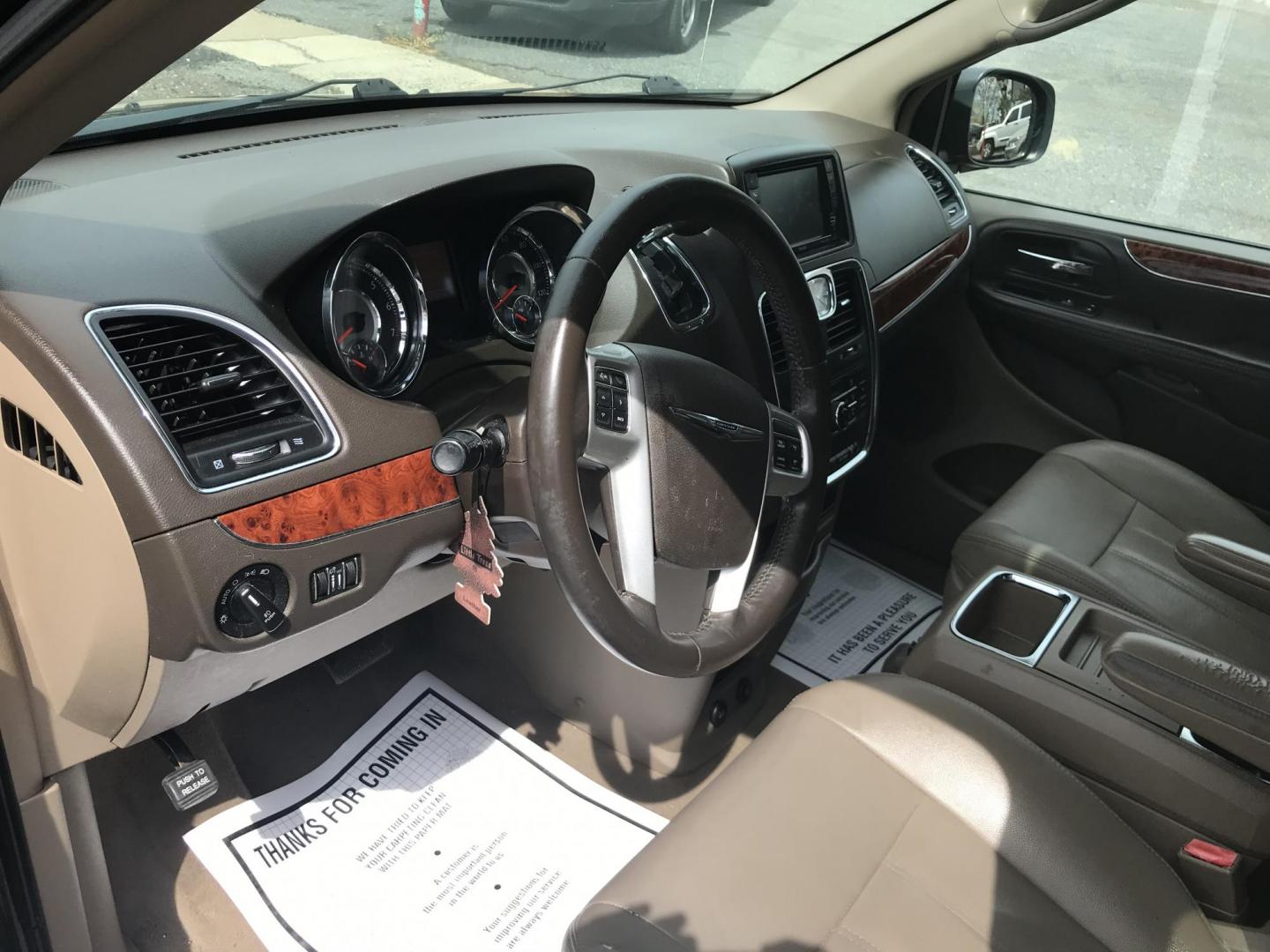 2016 Black /Tan Chrysler Town & Country Touring (2C4RC1BG5GR) with an 3.6L V6 DOHC 24V engine, 6A transmission, located at 577 Chester Pike, Prospect Park, PA, 19076, (610) 237-1015, 39.886154, -75.302338 - 2016 Chrysler Town & Country Touring: DVD player, stow and go seating, new PA inspection, SUPER CLEAN, runs LIKE NEW! This vehicle comes inspected and has been given a bumper to bumper safety check. It is very clean, reliable, and well maintained. We offer a unique pay plan that is known for bein - Photo#10