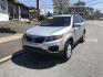 2013 Silver /Gray Kia Sorento LX (5XYKT3A15DG) with an 2.4L L4 DOHC 16V engine, 6-Speed Automatic transmission, located at 577 Chester Pike, Prospect Park, PA, 19076, (610) 237-1015, 39.886154, -75.302338 - Photo#2