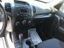 2013 Silver /Gray Kia Sorento LX (5XYKT3A15DG) with an 2.4L L4 DOHC 16V engine, 6-Speed Automatic transmission, located at 577 Chester Pike, Prospect Park, PA, 19076, (610) 237-1015, 39.886154, -75.302338 - Photo#12