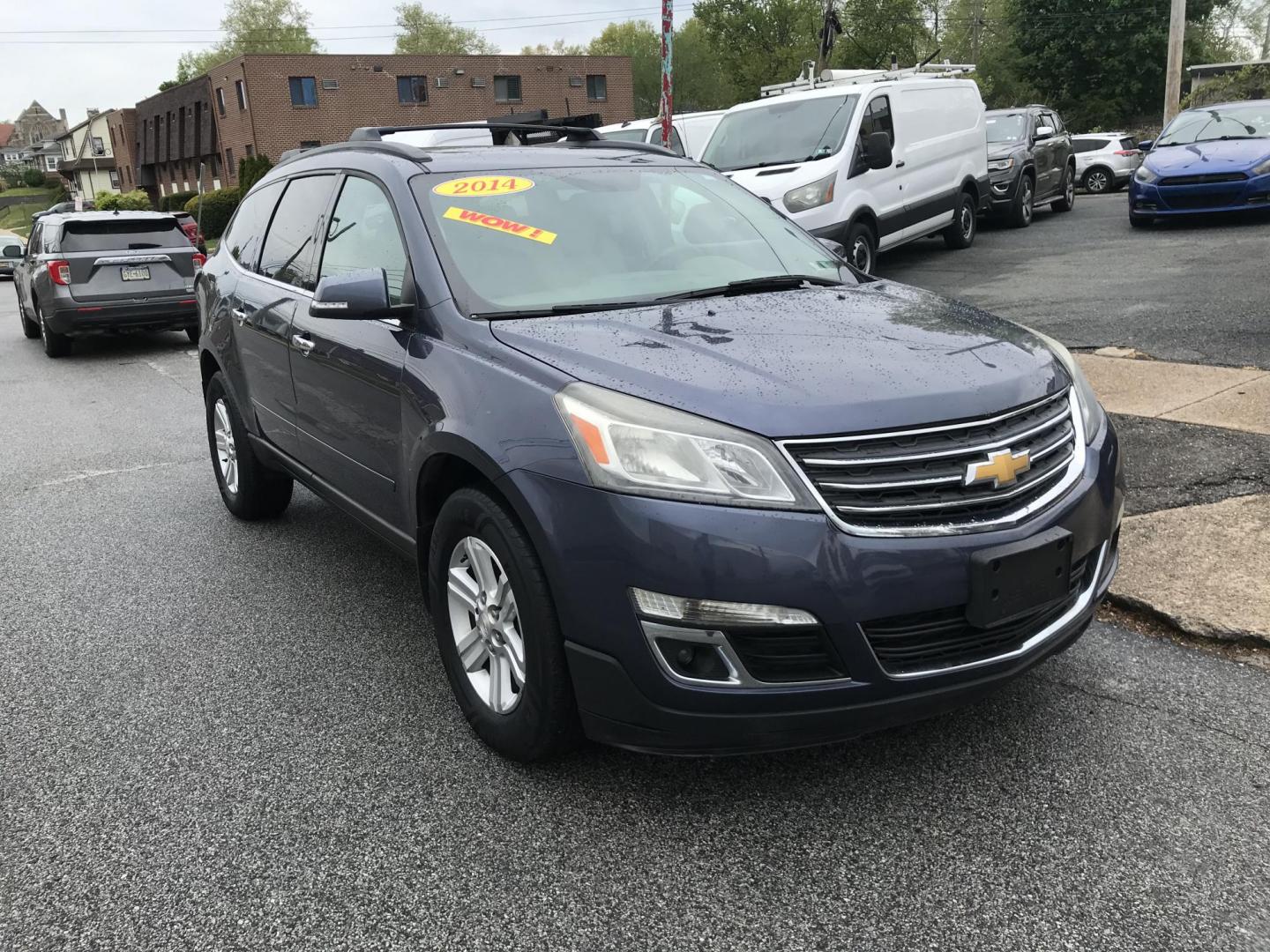 2014 Silver /Gray Chevrolet Traverse 2LT AWD (1GNKVHKD4EJ) with an 3.6L V6 DOHC 24V engine, 6-Speed Automatic transmission, located at 577 Chester Pike, Prospect Park, PA, 19076, (610) 237-1015, 39.886154, -75.302338 - 2014 Chevy Traverse LT: AWD, dual sunroofs, 3rd row, new PA inspection, SUPER CLEAN, runs LIKE NEW! This vehicle comes inspected and has been given a bumper to bumper safety check. It is very clean, reliable, and well maintained. We offer a unique pay plan that is known for being the easiest and - Photo#2