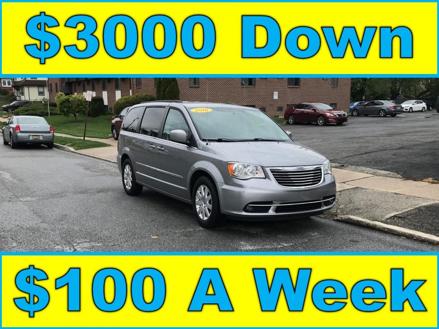 2016 Silver /Black Chrysler Town & Country Touring (2C4RC1BG1GR) with an 3.6L V6 DOHC 24V engine, 6A transmission, located at 577 Chester Pike, Prospect Park, PA, 19076, (610) 237-1015, 39.886154, -75.302338 - 2016 Chrysler Town & Country Touring: DVD player, backup camera, stow and go seating, new PA inspection, SUPER CLEAN, runs LIKE NEW! This vehicle comes inspected and has been given a bumper to bumper safety check. It is very clean, reliable, and well maintained. We offer a unique pay plan that is- Photo#0