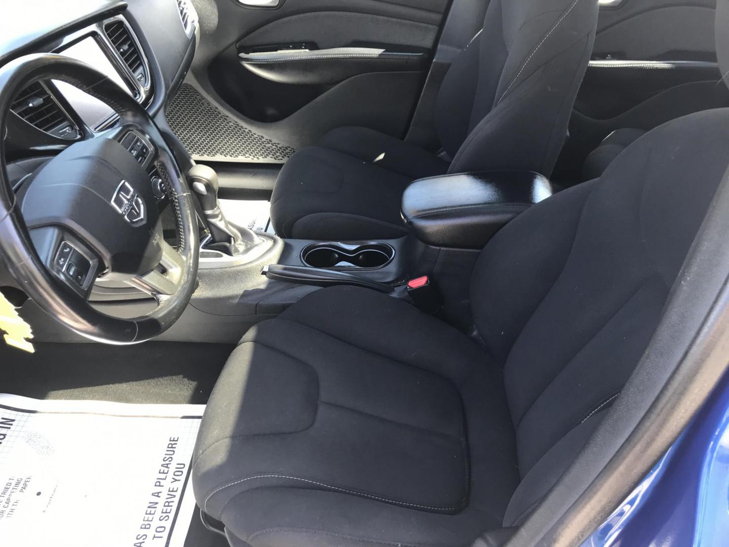 2013 Blue /Black Dodge Dart SXT (1C3CDFBA4DD) with an 2.0L L4 DOHC 16V TURBO engine, Automatic transmission, located at 577 Chester Pike, Prospect Park, PA, 19076, (610) 237-1015, 39.886154, -75.302338 - 2013 Dodge Dart SXT: Only 110k miles, sunroof, backup camera, new PA inspection, SUPER CLEAN, runs LIKE NEW! This vehicle comes inspected and has been given a bumper to bumper safety check. It is very clean, reliable, and well maintained. We offer a unique pay plan that is known for being the eas - Photo#10