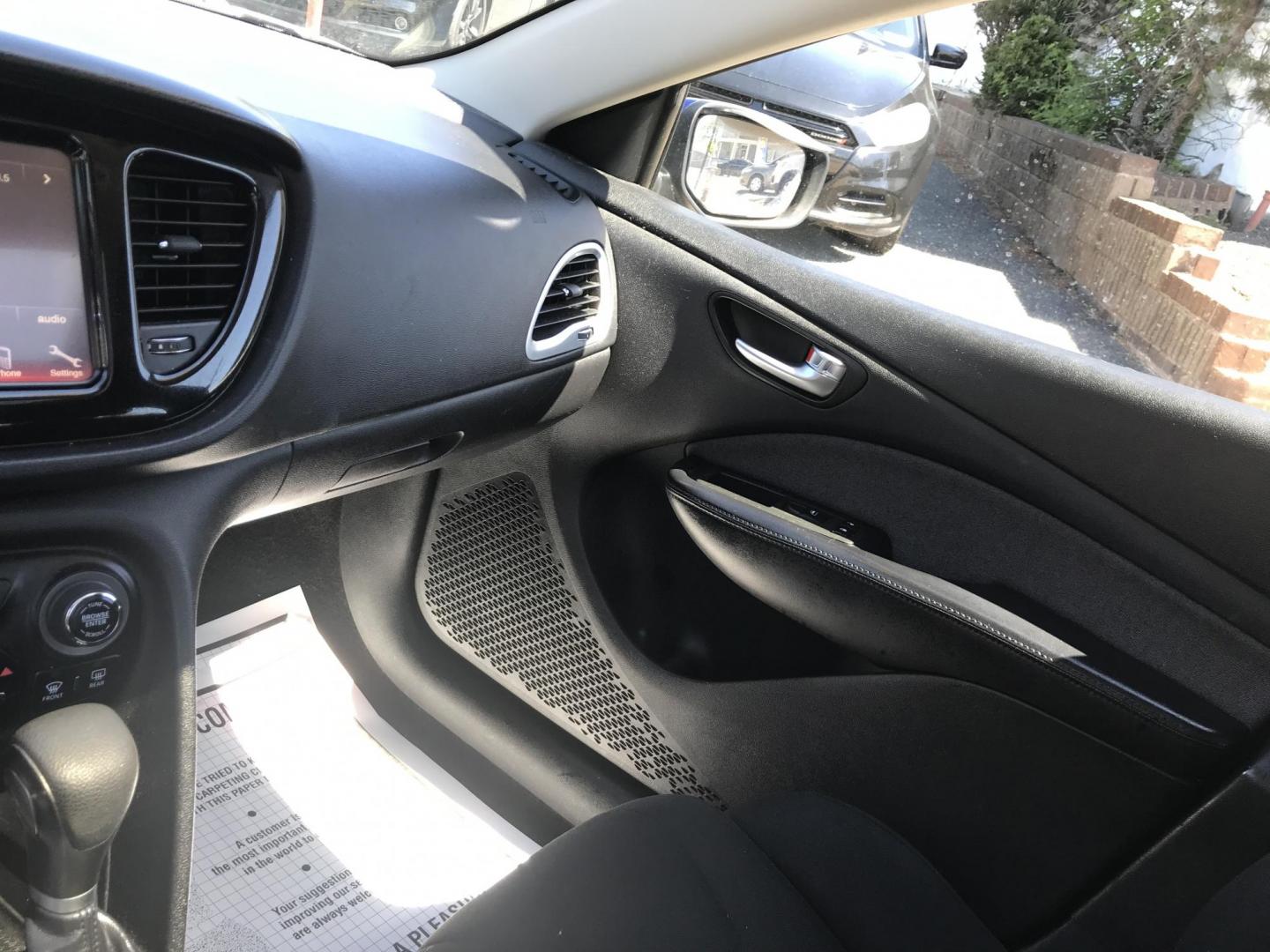 2013 Blue /Black Dodge Dart SXT (1C3CDFBA4DD) with an 2.0L L4 DOHC 16V TURBO engine, Automatic transmission, located at 577 Chester Pike, Prospect Park, PA, 19076, (610) 237-1015, 39.886154, -75.302338 - 2013 Dodge Dart SXT: Only 110k miles, sunroof, backup camera, new PA inspection, SUPER CLEAN, runs LIKE NEW! This vehicle comes inspected and has been given a bumper to bumper safety check. It is very clean, reliable, and well maintained. We offer a unique pay plan that is known for being the eas - Photo#16
