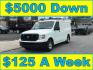 2019 White /Gray Nissan NV Cargo 1500 SV (1N6BF0KM6KN) with an 4.0L V6 engine, 5A transmission, located at 577 Chester Pike, Prospect Park, PA, 19076, (610) 237-1015, 39.886154, -75.302338 - 2019 Nissan NV 1500: Fleet maintained cargo van, shelving, backup camera, partition, no side or rear windows, runs LIKE NEW! This vehicle comes inspected and has been given a bumper to bumper safety check. It is very clean, reliable, and well maintained. We offer a unique pay plan that is known f - Photo#0