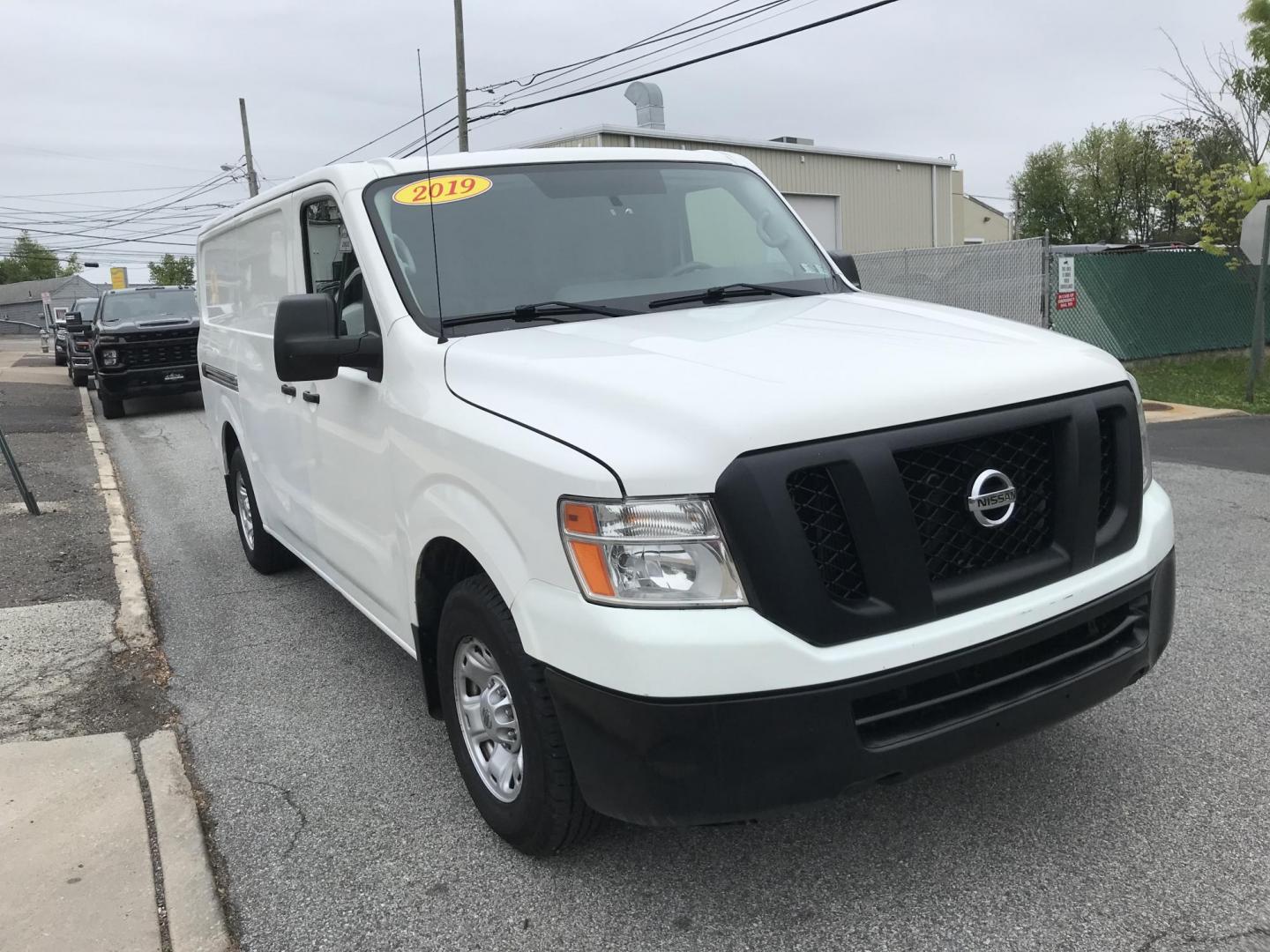 2019 White /Gray Nissan NV Cargo 1500 SV (1N6BF0KM6KN) with an 4.0L V6 engine, 5A transmission, located at 577 Chester Pike, Prospect Park, PA, 19076, (610) 237-1015, 39.886154, -75.302338 - 2019 Nissan NV 1500: Fleet maintained cargo van, shelving, backup camera, partition, no side or rear windows, runs LIKE NEW! This vehicle comes inspected and has been given a bumper to bumper safety check. It is very clean, reliable, and well maintained. We offer a unique pay plan that is known f - Photo#3