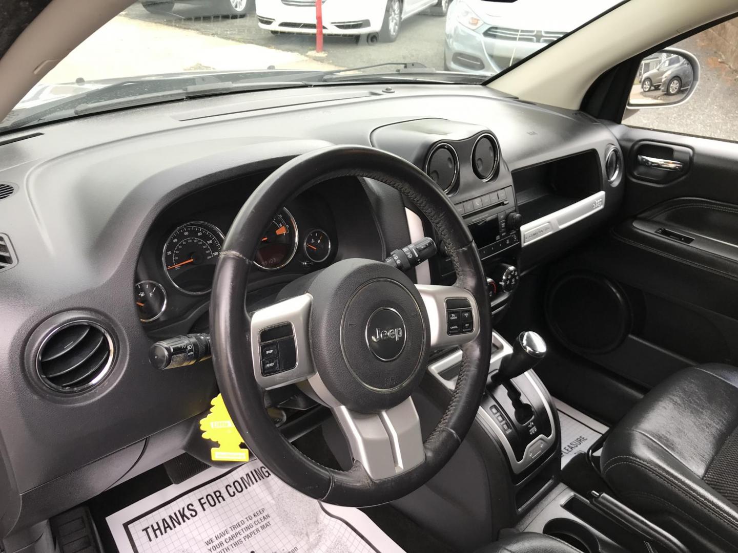 2016 Silver /Gray Jeep Compass Latitude FWD (1C4NJCEB1GD) with an 2.4L L4 DOHC 16V engine, CVT transmission, located at 577 Chester Pike, Prospect Park, PA, 19076, (610) 237-1015, 39.886154, -75.302338 - 2016 Jeep Compass 106k Miles • New PA Inspection. Example Financing: • $2,500 Down • $100 Weekly • $200 Bi-Weekly We finance our own vehicles. We do not obtain or review traditional consumer credit reports. Financing decisions are based on verified income, ability to repay, and our in-- Photo#10