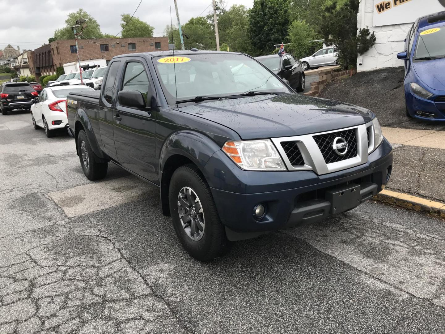 2017 Blue /Gray Nissan Frontier SV King Cab 5AT 2WD (1N6AD0CU2HN) with an 4.0L V6 DOHC 24V engine, 5A transmission, located at 577 Chester Pike, Prospect Park, PA, 19076, (610) 237-1015, 39.886154, -75.302338 - 2017 Nissan Frontier Desert Runner: Extended Cab, new PA inspection, bed cover, SUPER CLEAN, runs LIKE NEW! This vehicle comes inspected and has been given a bumper to bumper safety check. It is very clean, reliable, and well maintained. We offer a unique pay plan that is known for being the easi - Photo#2