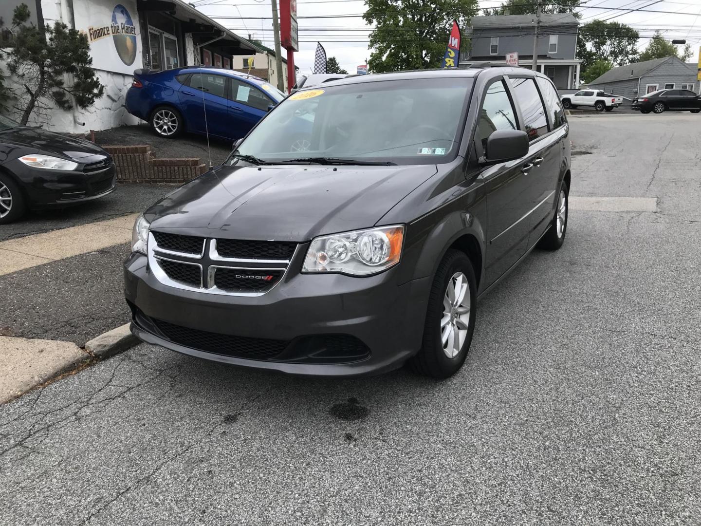 2016 Gray /Gray Dodge Grand Caravan SXT (2C4RDGCG4GR) with an 3.6L V6 DOHC 24V engine, 6A transmission, located at 577 Chester Pike, Prospect Park, PA, 19076, (610) 237-1015, 39.886154, -75.302338 - 2016 Dodge Grand Caravan SXT: Only 102k miles, stow and go seating, great for families, SUPER CLEAN, runs LIKE NEW! This vehicle comes inspected and has been given a bumper to bumper safety check. It is very clean, reliable, and well maintained. We offer a unique pay plan that is known for being - Photo#2