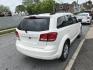 2013 White /Gray Dodge Journey SE (3C4PDCAB5DT) with an 2.4L L4 DOHC 16V engine, 4-Speed Automatic transmission, located at 577 Chester Pike, Prospect Park, PA, 19076, (610) 237-1015, 39.886154, -75.302338 - 2013 Dodge Journey: Only 114k miles, 3rd row seating, new PA inspection, RUNS LIKE NEW! This vehicle comes inspected and has been given a bumper to bumper safety check. It is very clean, reliable, and well maintained. We offer a unique pay plan that is known for being the easiest and fastest fina - Photo#4