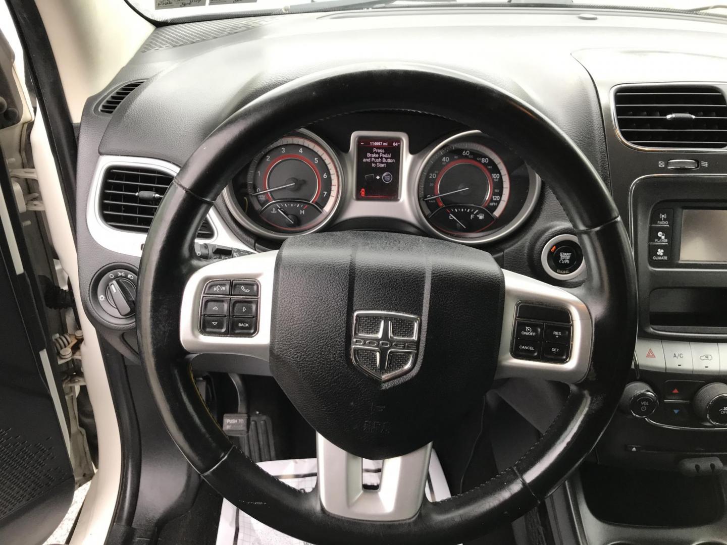 2013 White /Gray Dodge Journey SE (3C4PDCAB5DT) with an 2.4L L4 DOHC 16V engine, 4-Speed Automatic transmission, located at 577 Chester Pike, Prospect Park, PA, 19076, (610) 237-1015, 39.886154, -75.302338 - 2013 Dodge Journey: Only 114k miles, 3rd row seating, new PA inspection, RUNS LIKE NEW! This vehicle comes inspected and has been given a bumper to bumper safety check. It is very clean, reliable, and well maintained. We offer a unique pay plan that is known for being the easiest and fastest fina - Photo#10