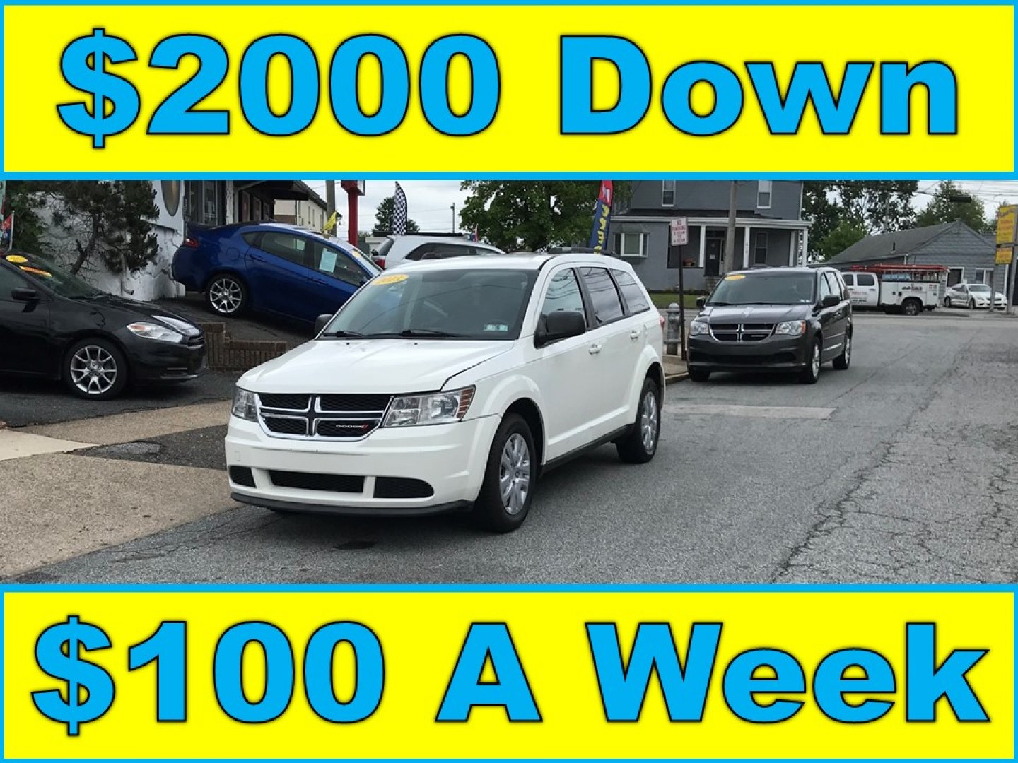 2013 White /Gray Dodge Journey SE (3C4PDCAB5DT) with an 2.4L L4 DOHC 16V engine, 4-Speed Automatic transmission, located at 577 Chester Pike, Prospect Park, PA, 19076, (610) 237-1015, 39.886154, -75.302338 - 2013 Dodge Journey SE 3rd Row • New PA Inspection. Example Financing: • $2,000 Down • $100 Weekly • $200 Bi-Weekly We finance our own vehicles. We do not obtain or review traditional consumer credit reports. Financing decisions are based on verified income, ability to repay, and our in- Photo#0