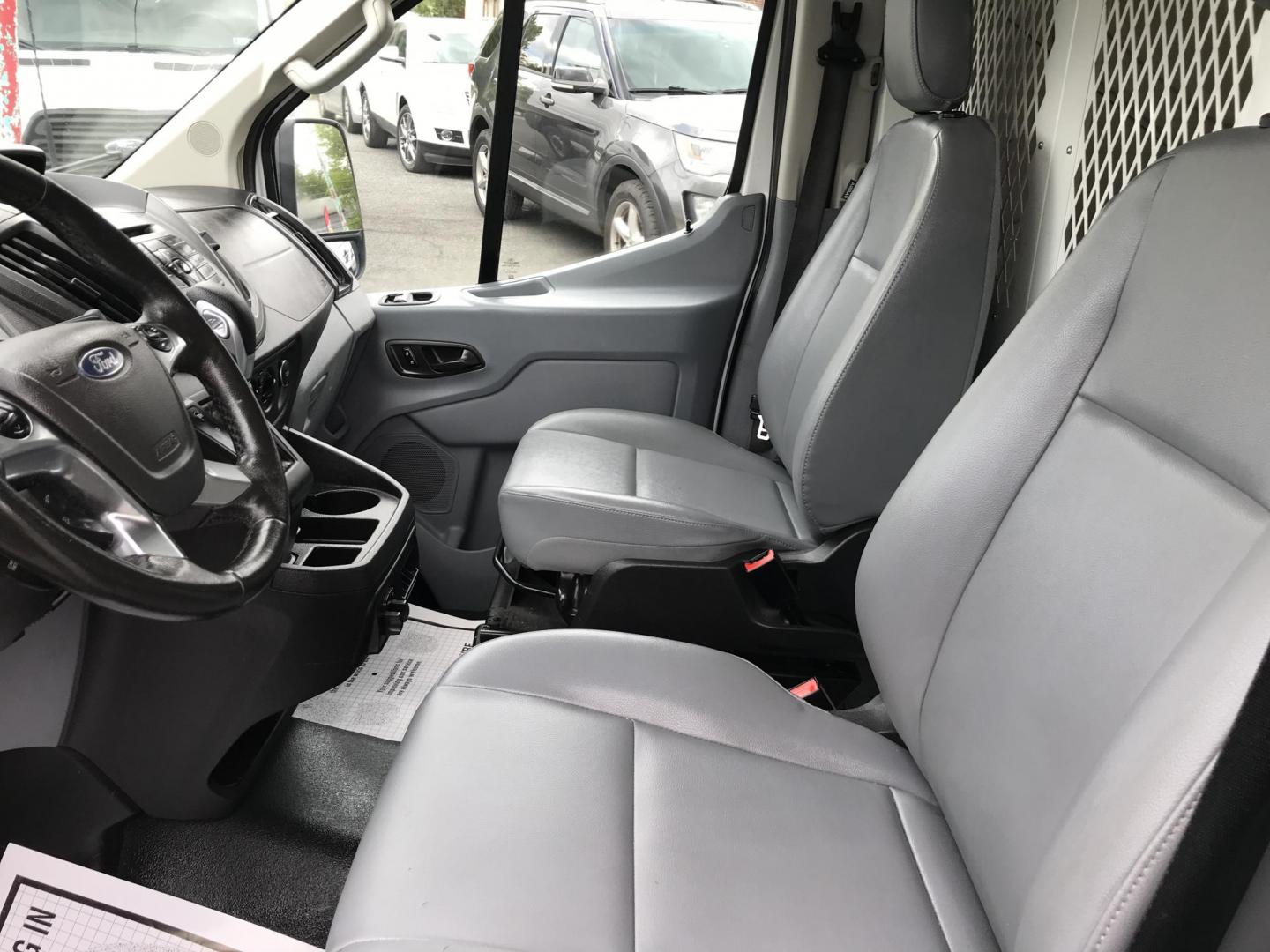 2017 White /Gray Ford Transit 250 Van Low Roof w/Sliding Pass. 130-in. WB (1FTYR1YM0HK) with an 3.7L V6 DOHC 24V engine, 6A transmission, located at 577 Chester Pike, Prospect Park, PA, 19076, (610) 237-1015, 39.886154, -75.302338 - 2017 Ford Transit 250: Ladder racks, shelving, no side or rear windows, backup camera, partition, FLEET MAINTAINED, runs LIKE NEW! This vehicle comes inspected and has been given a bumper to bumper safety check. It is very clean, reliable, and well maintained. We offer a unique pay plan that is k - Photo#7
