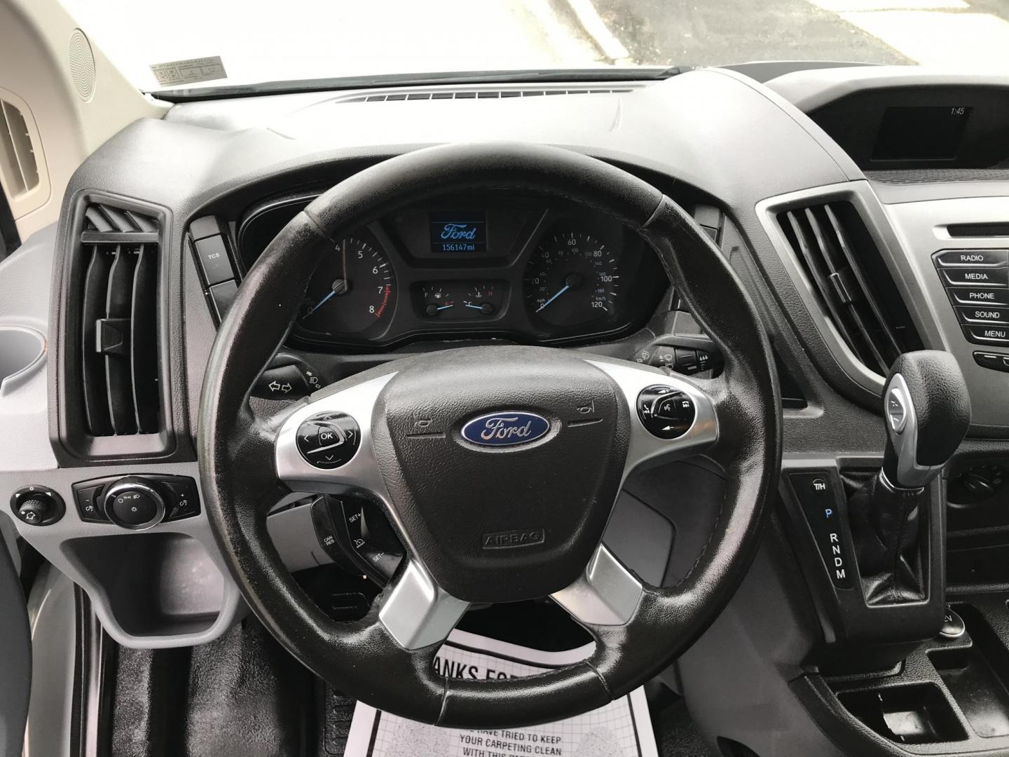 2017 White /Gray Ford Transit 250 Van Low Roof w/Sliding Pass. 130-in. WB (1FTYR1YM0HK) with an 3.7L V6 DOHC 24V engine, 6A transmission, located at 577 Chester Pike, Prospect Park, PA, 19076, (610) 237-1015, 39.886154, -75.302338 - 2017 Ford Transit 250: Ladder racks, shelving, no side or rear windows, backup camera, partition, FLEET MAINTAINED, runs LIKE NEW! This vehicle comes inspected and has been given a bumper to bumper safety check. It is very clean, reliable, and well maintained. We offer a unique pay plan that is k - Photo#10