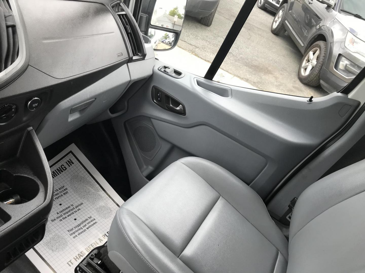 2017 White /Gray Ford Transit 250 Van Low Roof w/Sliding Pass. 130-in. WB (1FTYR1YM0HK) with an 3.7L V6 DOHC 24V engine, 6A transmission, located at 577 Chester Pike, Prospect Park, PA, 19076, (610) 237-1015, 39.886154, -75.302338 - 2017 Ford Transit 250: Ladder racks, shelving, no side or rear windows, backup camera, partition, FLEET MAINTAINED, runs LIKE NEW! This vehicle comes inspected and has been given a bumper to bumper safety check. It is very clean, reliable, and well maintained. We offer a unique pay plan that is k - Photo#12