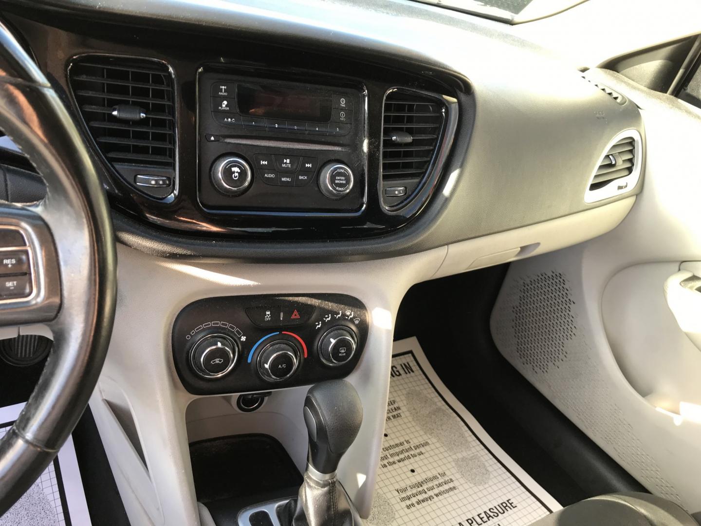 2013 Blue /Gray Dodge Dart SXT (1C3CDFBA2DD) with an 2.0L L4 DOHC 16V TURBO engine, Automatic transmission, located at 577 Chester Pike, Prospect Park, PA, 19076, (610) 237-1015, 39.886154, -75.302338 - 2013 Dodge Dart SXT: Great on gas, new PA inspection, SUPER CLEAN, runs LIKE NEW! This vehicle comes inspected and has been given a bumper to bumper safety check. It is very clean, reliable, and well maintained. We offer a unique pay plan that is known for being the easiest and fastest financing- Photo#11