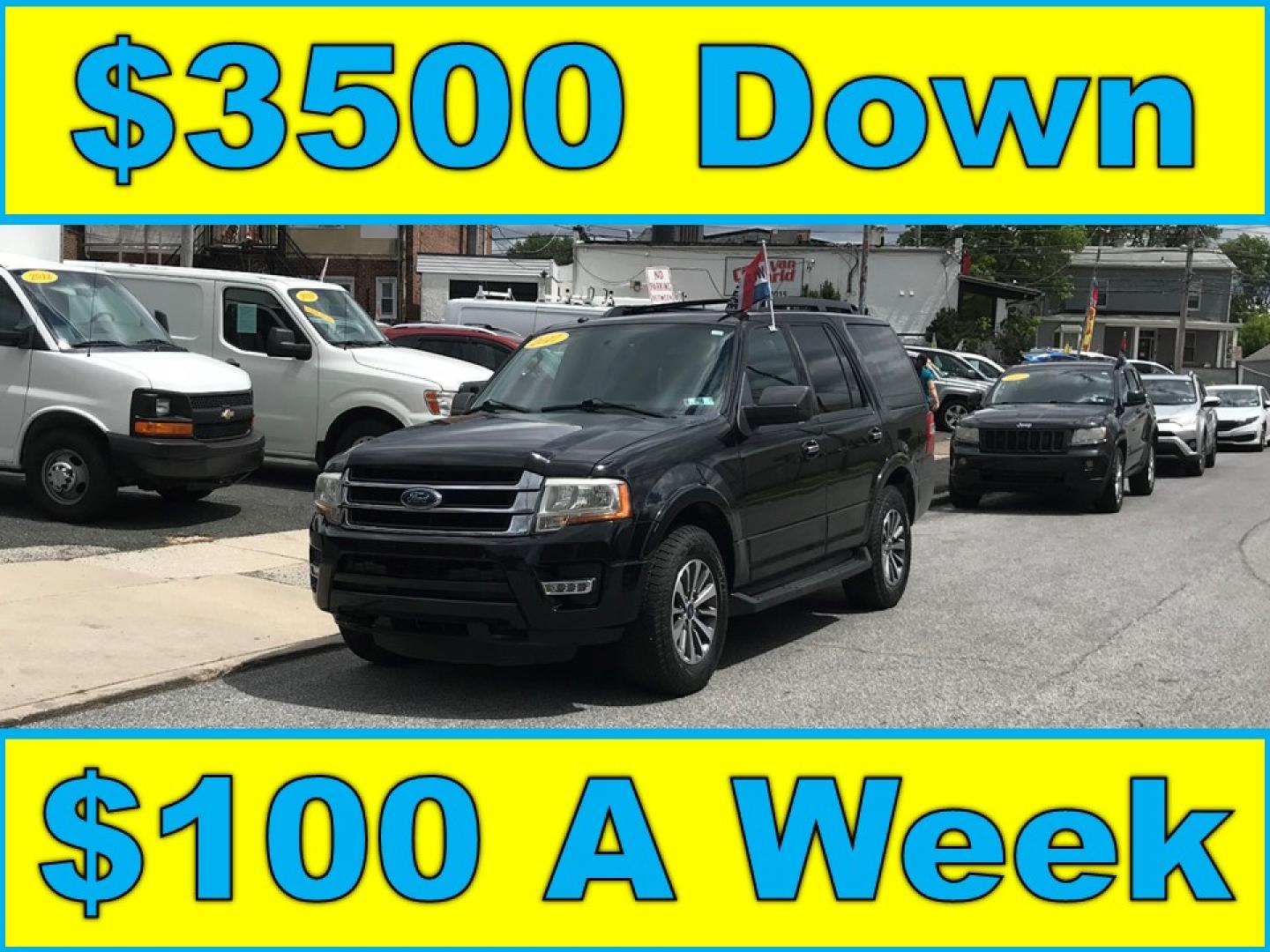 2017 Black /Black Ford Expedition XLT 4WD (1FMJU1JT2HE) with an 3.5L V6 DOHC 24V FFV engine, 6A transmission, located at 577 Chester Pike, Prospect Park, PA, 19076, (610) 237-1015, 39.886154, -75.302338 - 2017 Ford Expedition XLT: Sunroof, 3rd row seating, 4x4, backup camera, new PA inspection, SUPER CLEAN, runs LIKE NEW! This vehicle comes inspected and has been given a bumper to bumper safety check. It is very clean, reliable, and well maintained. We offer a unique pay plan that is known for bei- Photo#0