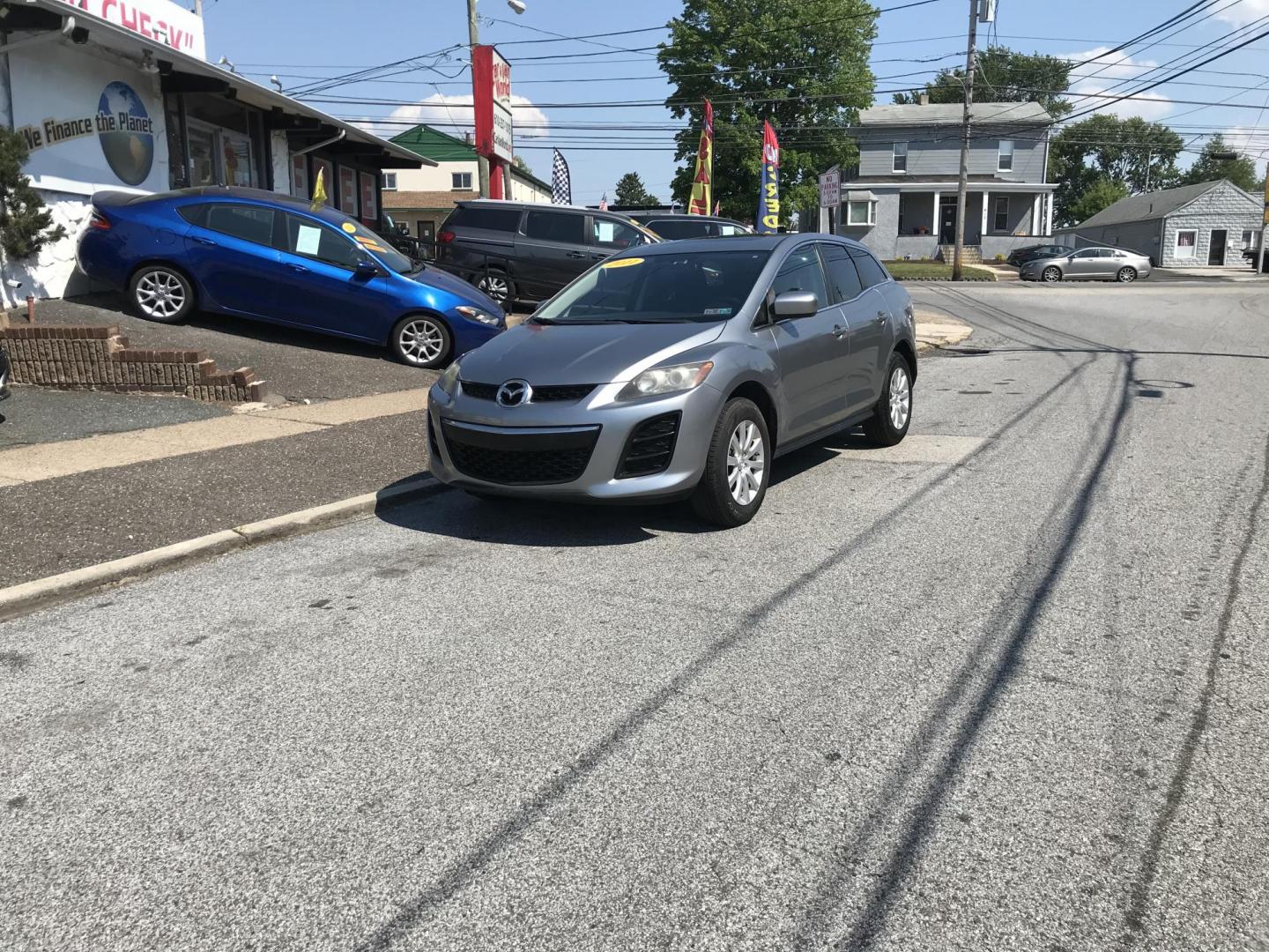 2011 Silver Mazda CX-7 i Sport (JM3ER2B51B0) with an 2.5L L4 DOHC 16V engine, 5-Speed Automatic transmission, located at 577 Chester Pike, Prospect Park, PA, 19076, (610) 237-1015, 39.886154, -75.302338 - 2011 Mazda CX-7: Sunroof, backup camera, new PA inspection, SUPER CLEAN, runs LIKE NEW! This vehicle comes inspected and has been given a bumper to bumper safety check. It is very clean, reliable, and well maintained. We offer a unique pay plan that is known for being the easiest and fastest fina - Photo#1