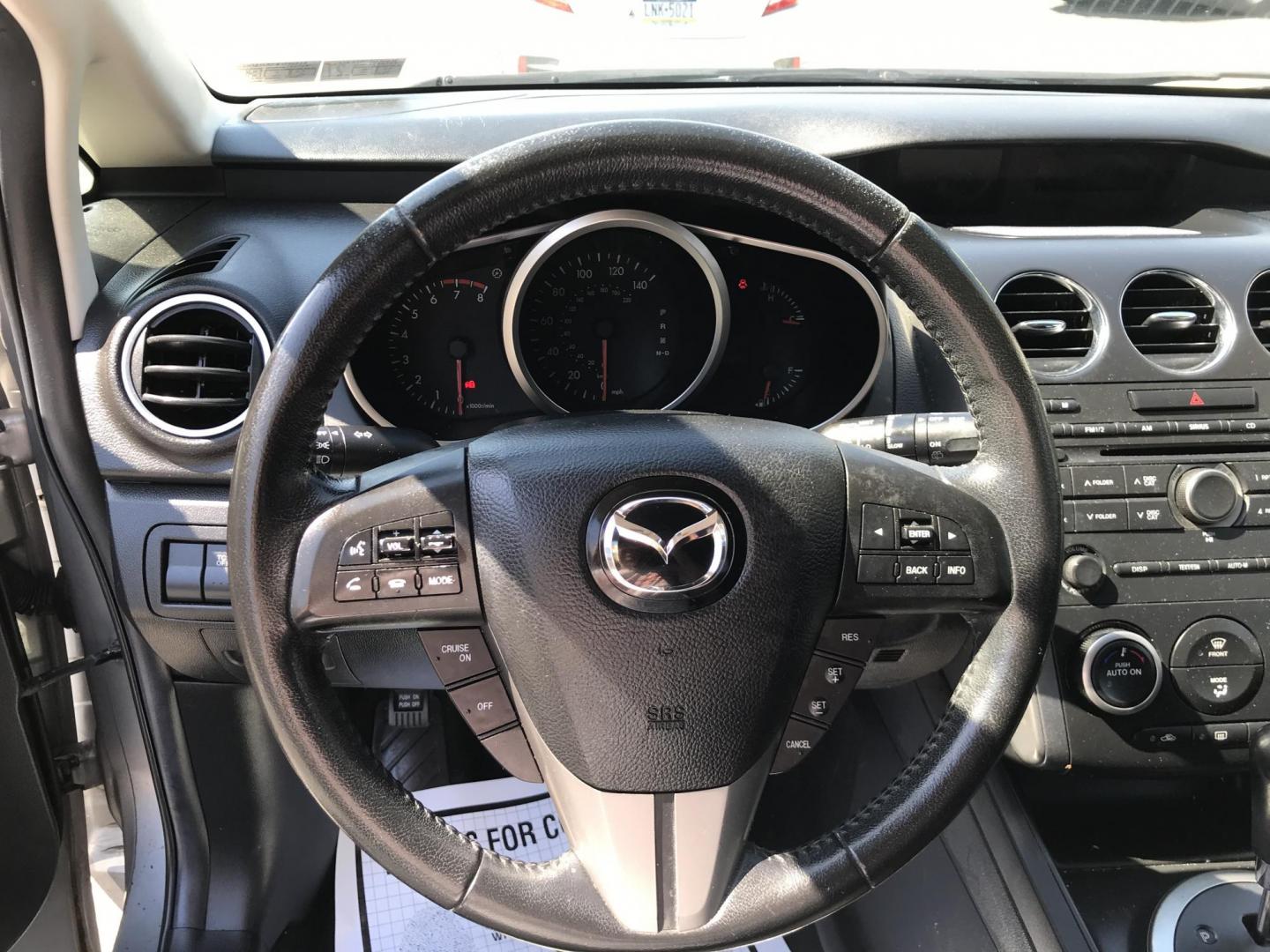 2011 Silver Mazda CX-7 i Sport (JM3ER2B51B0) with an 2.5L L4 DOHC 16V engine, 5-Speed Automatic transmission, located at 577 Chester Pike, Prospect Park, PA, 19076, (610) 237-1015, 39.886154, -75.302338 - 2011 Mazda CX-7: Sunroof, backup camera, new PA inspection, SUPER CLEAN, runs LIKE NEW! This vehicle comes inspected and has been given a bumper to bumper safety check. It is very clean, reliable, and well maintained. We offer a unique pay plan that is known for being the easiest and fastest fina - Photo#12