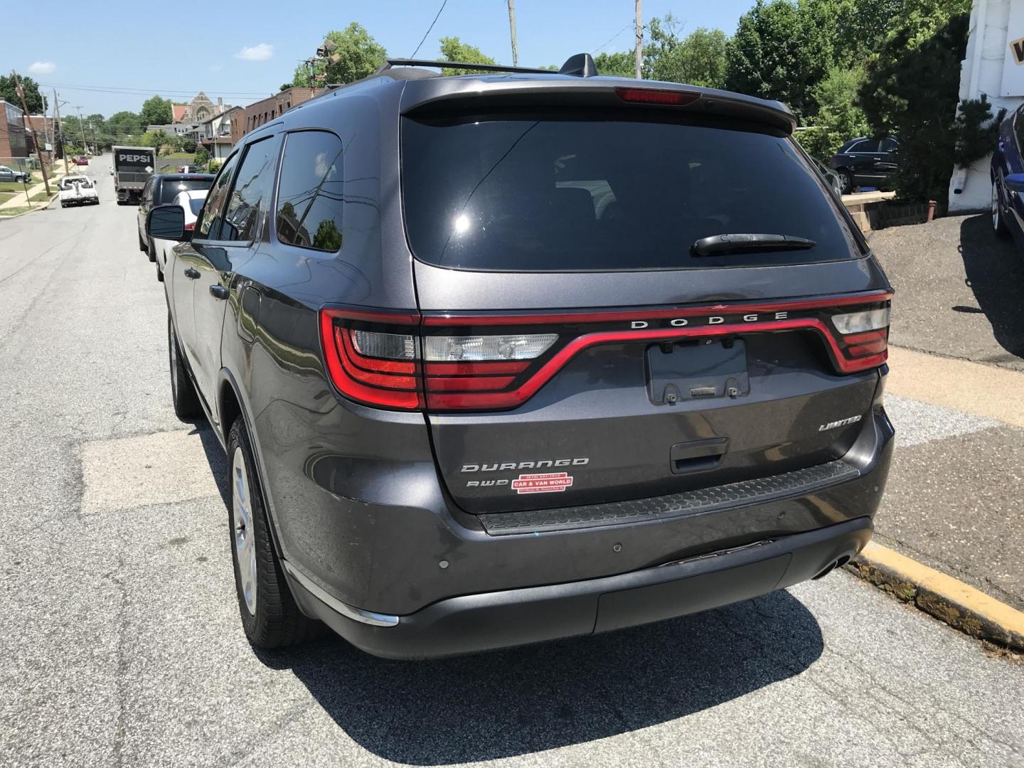 2014 Gray /Black Dodge Durango Limited AWD (1C4RDJDG4EC) with an 3.6L V6 DOHC 24V engine, 8-Speed Automatic transmission, located at 577 Chester Pike, Prospect Park, PA, 19076, (610) 237-1015, 39.886154, -75.302338 - 2014 Dodge Durango LIMITED: 3rd row seating, AWD, backup camera, navigation system, sunroof, new PA inspection, runs LIKE NEW! This vehicle comes inspected and has been given a bumper to bumper safety check. It is very clean, reliable, and well maintained. We offer a unique pay plan that is known - Photo#5