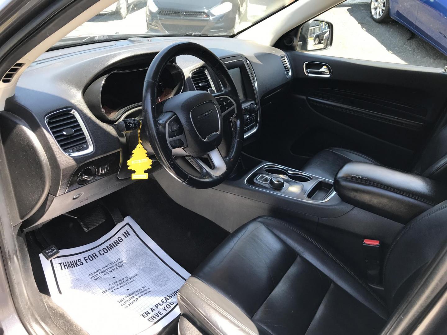 2014 Gray /Black Dodge Durango Limited AWD (1C4RDJDG4EC) with an 3.6L V6 DOHC 24V engine, 8-Speed Automatic transmission, located at 577 Chester Pike, Prospect Park, PA, 19076, (610) 237-1015, 39.886154, -75.302338 - 2014 Dodge Durango LIMITED: 3rd row seating, AWD, backup camera, navigation system, sunroof, new PA inspection, runs LIKE NEW! This vehicle comes inspected and has been given a bumper to bumper safety check. It is very clean, reliable, and well maintained. We offer a unique pay plan that is known - Photo#9