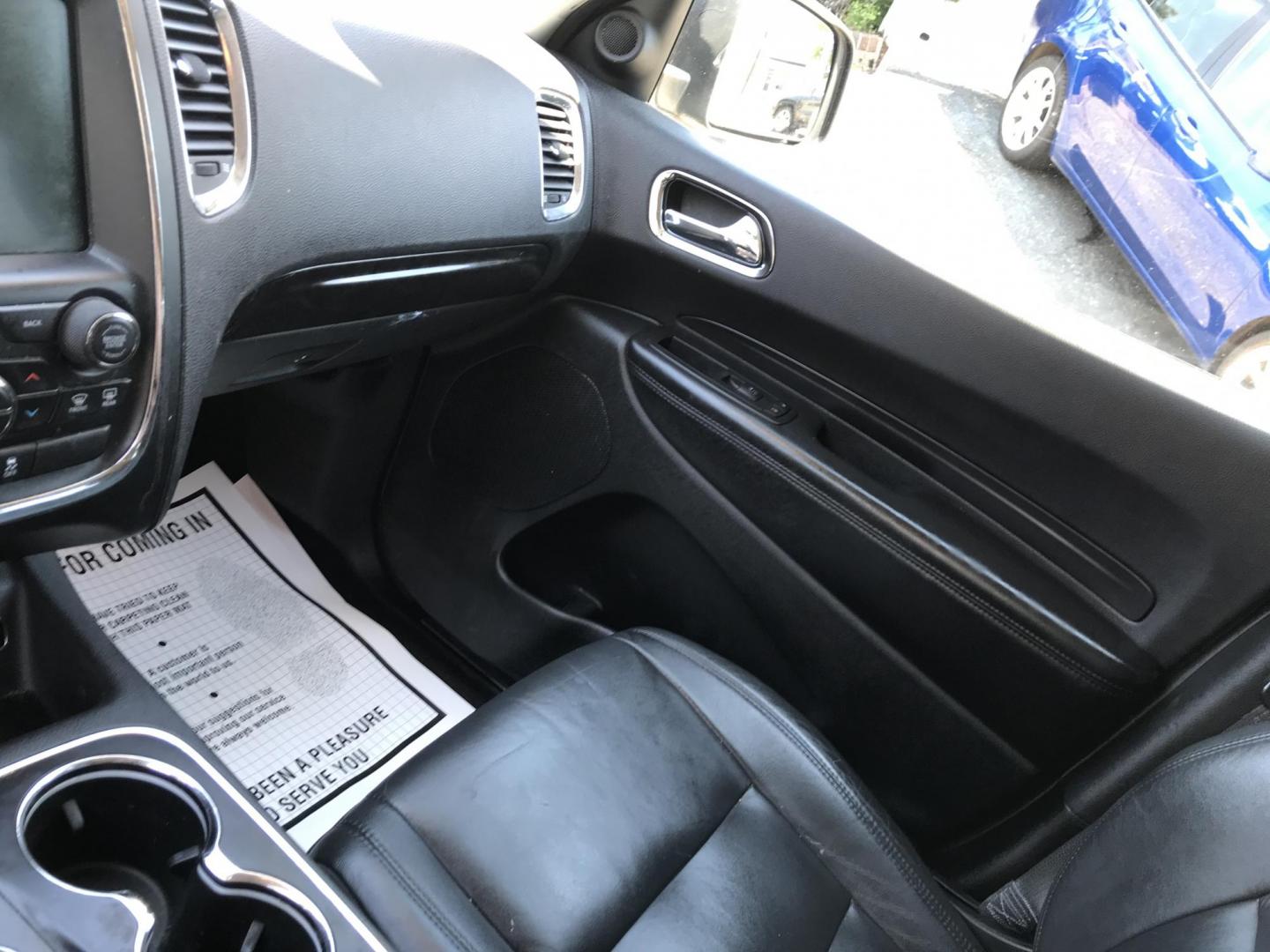 2014 Gray /Black Dodge Durango Limited AWD (1C4RDJDG4EC) with an 3.6L V6 DOHC 24V engine, 8-Speed Automatic transmission, located at 577 Chester Pike, Prospect Park, PA, 19076, (610) 237-1015, 39.886154, -75.302338 - 2014 Dodge Durango LIMITED: 3rd row seating, AWD, backup camera, navigation system, sunroof, new PA inspection, runs LIKE NEW! This vehicle comes inspected and has been given a bumper to bumper safety check. It is very clean, reliable, and well maintained. We offer a unique pay plan that is known - Photo#16