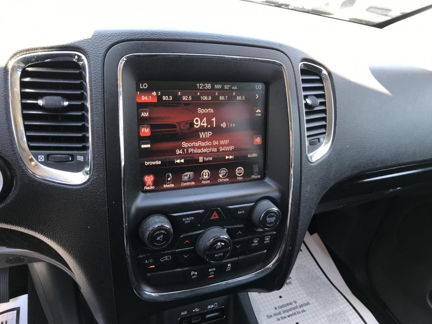 2014 Gray /Black Dodge Durango Limited AWD (1C4RDJDG4EC) with an 3.6L V6 DOHC 24V engine, 8-Speed Automatic transmission, located at 577 Chester Pike, Prospect Park, PA, 19076, (610) 237-1015, 39.886154, -75.302338 - 2014 Dodge Durango LIMITED: 3rd row seating, AWD, backup camera, navigation system, sunroof, new PA inspection, runs LIKE NEW! This vehicle comes inspected and has been given a bumper to bumper safety check. It is very clean, reliable, and well maintained. We offer a unique pay plan that is known - Photo#17