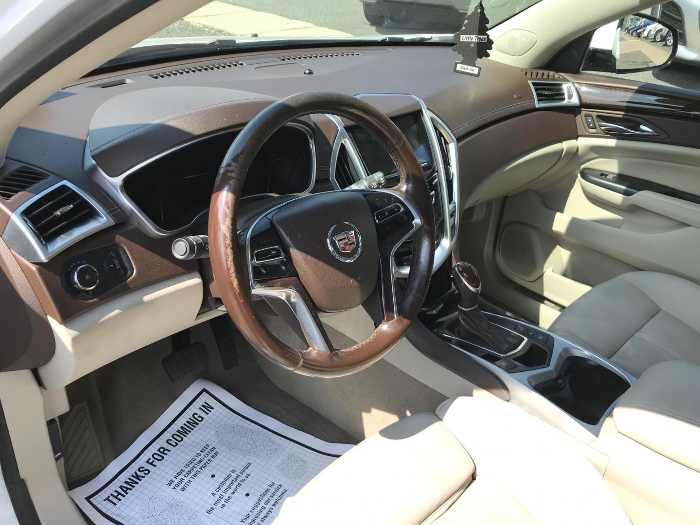 2016 White /Beige Cadillac SRX Premium Collection (3GYFNDE39GS) with an 3.6L V6 DOHC 24V FFV engine, 6A transmission, located at 577 Chester Pike, Prospect Park, PA, 19076, (610) 237-1015, 39.886154, -75.302338 - 2016 Cadillac SRX: Big sunroof, navigation system, backup camera, new PA inspection, SUPER CLEAN, runs LIKE NEW! This vehicle comes inspected and has been given a bumper to bumper safety check. It is very clean, reliable, and well maintained. We offer a unique pay plan that is known for being the - Photo#13
