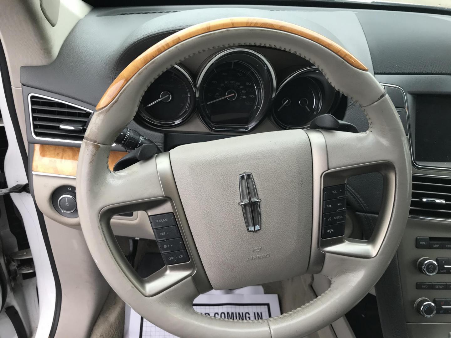 2012 White /Beige Lincoln MKT 3.5L with EcoBoost AWD (2LMHJ5AT6CB) with an 3.5L V6 DOHC 24V TURBO engine, 6-Speed Automatic transmission, located at 577 Chester Pike, Prospect Park, PA, 19076, (610) 237-1015, 39.886154, -75.302338 - 2012 Lincoln MKT: 3rd row seating, navigation system, backup camera, sunroof, AWD, new PA inspection, SUPER CLEAN, runs LIKE NEW! This vehicle comes inspected and has been given a bumper to bumper safety check. It is very clean, reliable, and well maintained. We offer a unique pay plan that is kn - Photo#11