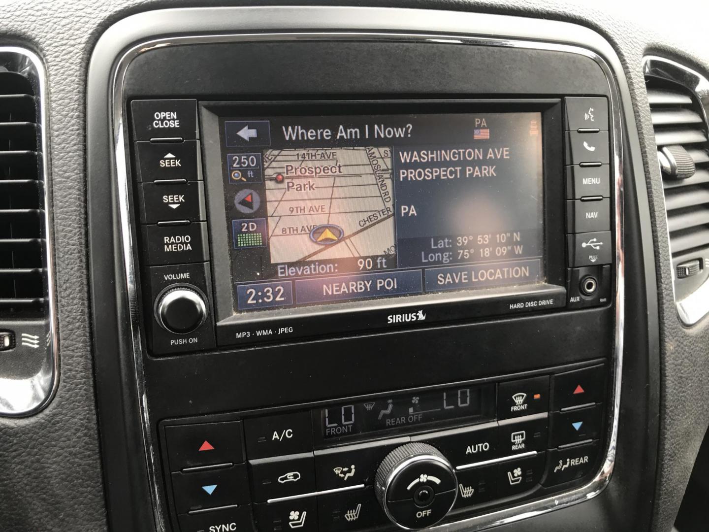 2012 Gray /Black Dodge Durango Citadel AWD (1C4SDJET7CC) with an 5.7L V8 OHV 16V engine, 5-Speed Automatic transmission, located at 577 Chester Pike, Prospect Park, PA, 19076, (610) 237-1015, 39.886154, -75.302338 - 2012 Dodge Durango Citadel: 3rd row seating, 4x4, backup camera, navigation system, DVD player, sunroof, new inspection, SUPER CLEAN, runs LIKE NEW! This vehicle comes inspected and has been given a bumper to bumper safety check. It is very clean, reliable, and well maintained. We offer a unique - Photo#15
