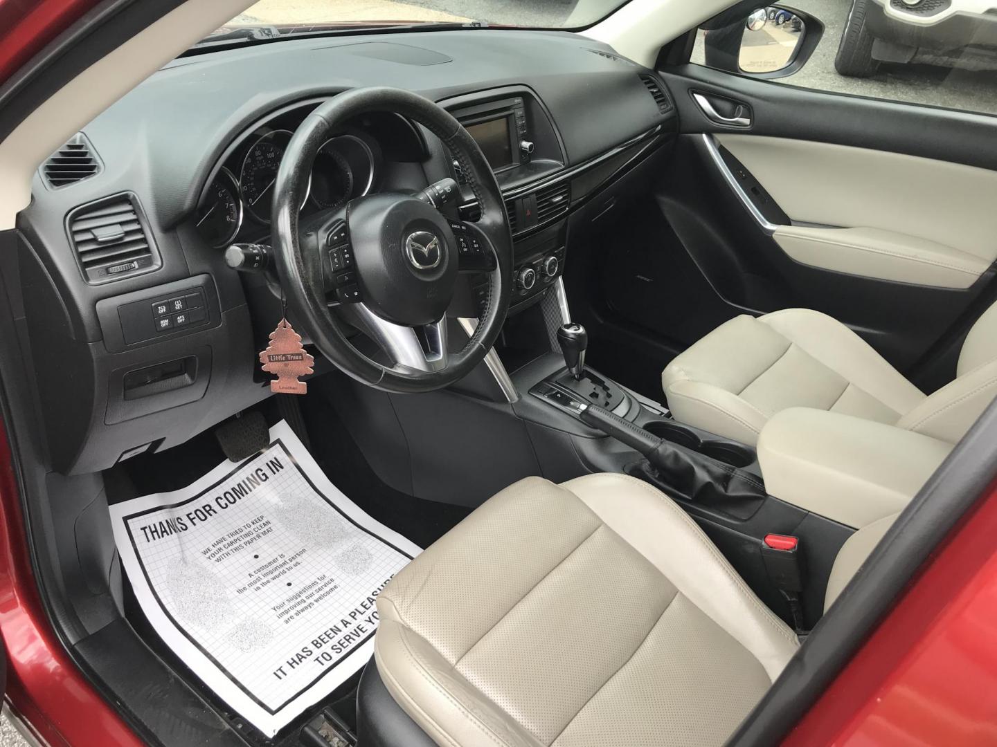 2013 Red /Tan Mazda CX-5 Grand Touring AWD (JM3KE4DE1D0) with an 2.0 V4 engine, 6-Speed Automatic transmission, located at 577 Chester Pike, Prospect Park, PA, 19076, (610) 237-1015, 39.886154, -75.302338 - 2013 Mazda CX-5 Grand Touring: AWD, navigation system, sunroof, backup camera, new PA inspection, SUPER CLEAN, runs LIKE NEW! This vehicle comes inspected and has been given a bumper to bumper safety check. It is very clean, reliable, and well maintained. We offer a unique pay plan that is known - Photo#10